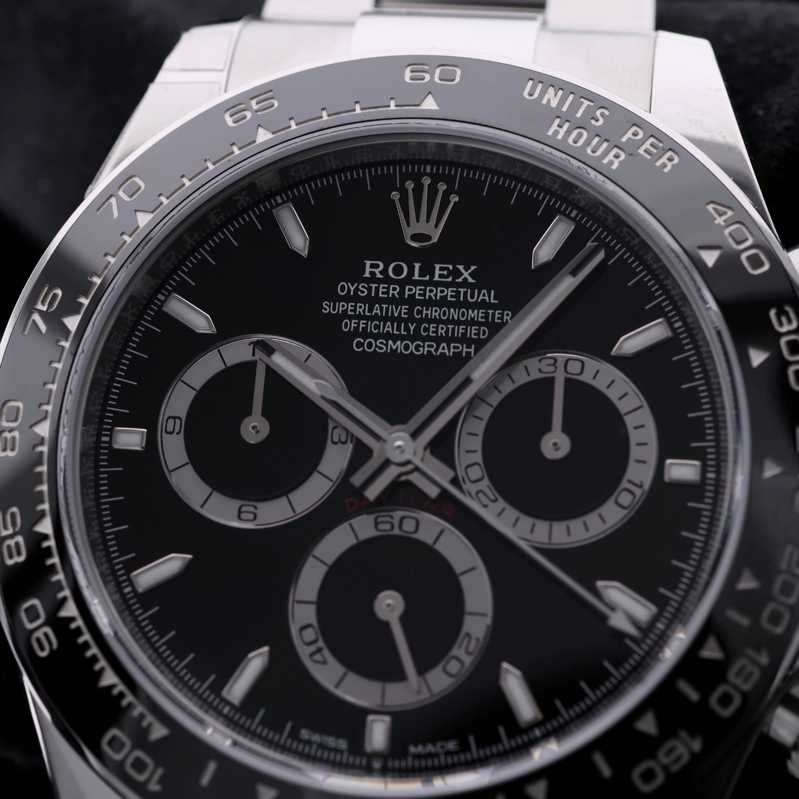 Rolex Daytona 40, Schwarz, Keramik, 126500LN, 2025, B+P - LUXUHRIA