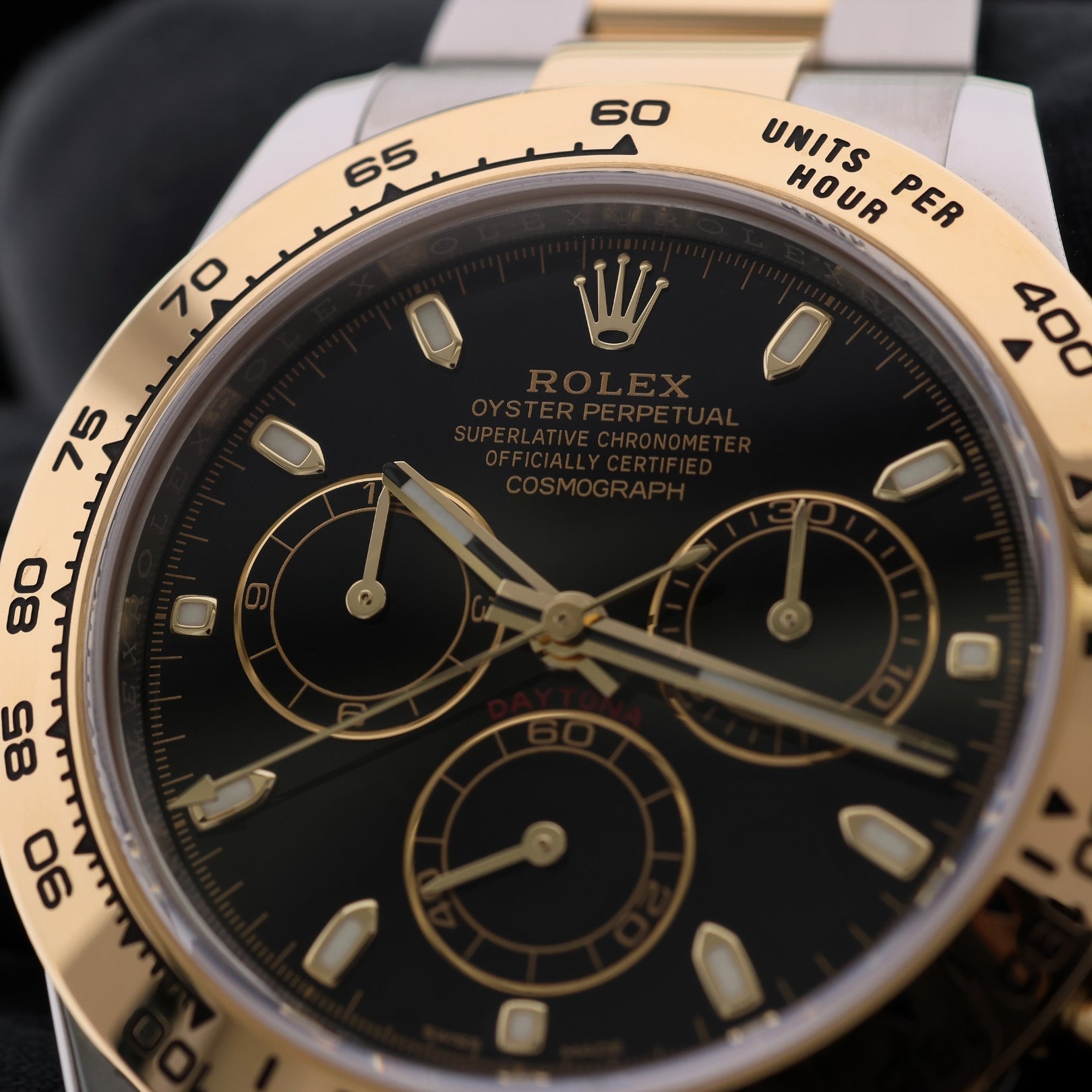 Rolex Daytona, Rolesor Gelb, Gold/Stahl, Ref. 116503, 08 - 2022 B+P - LUXUHRIA