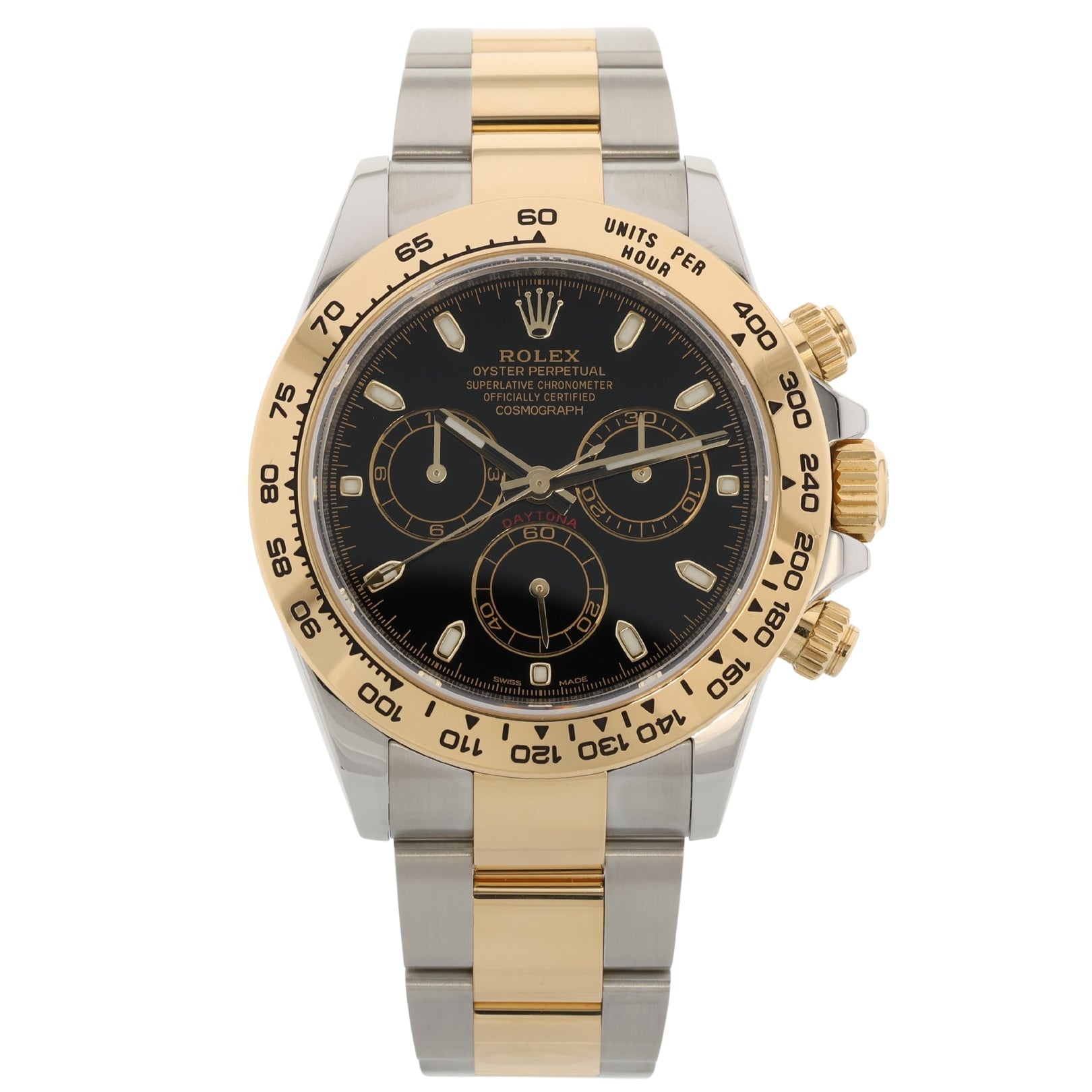 Rolex Daytona, Rolesor Gelb, Gold/Stahl, Ref. 116503, 08 - 2022 B+P - LUXUHRIA