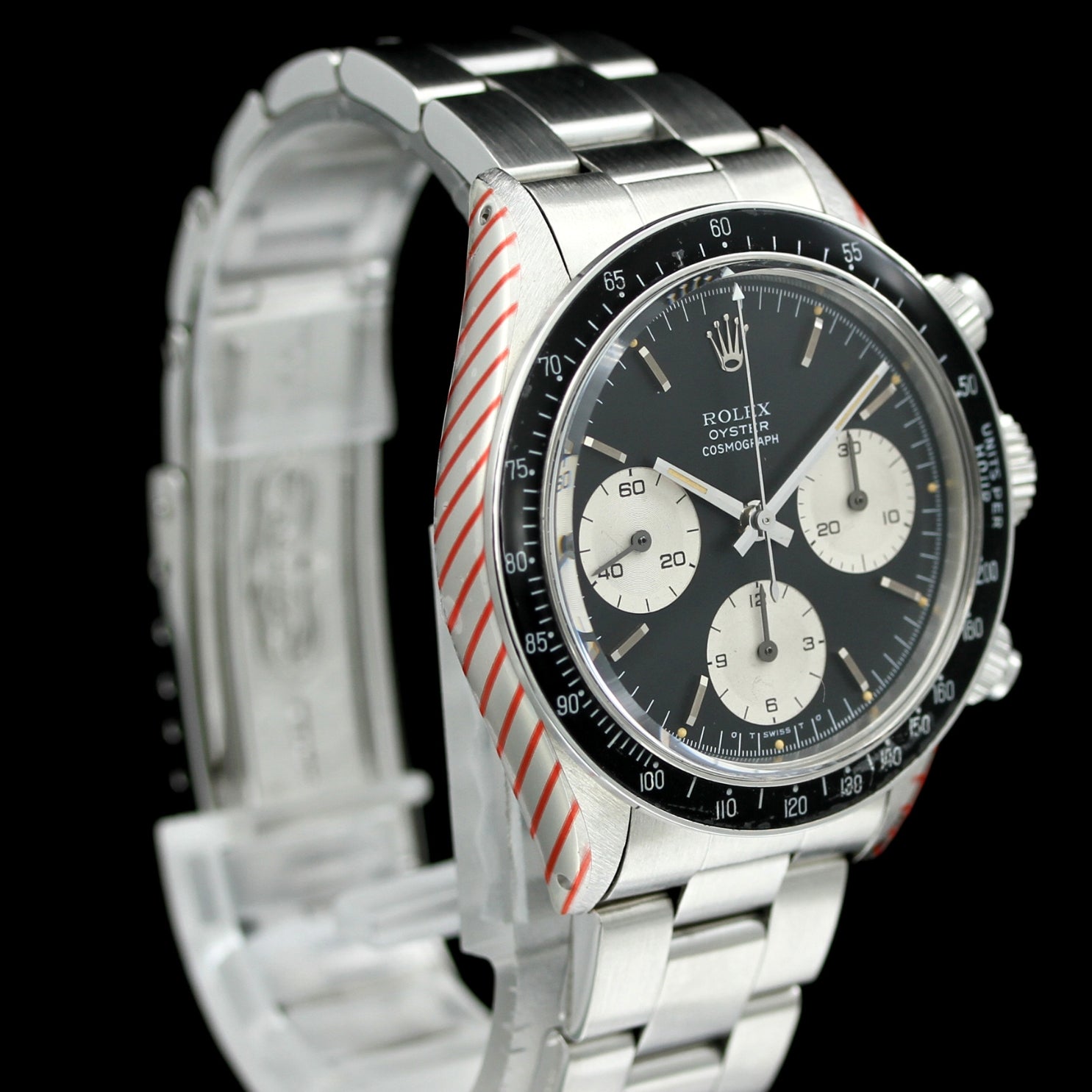 Rolex Daytona Vintage Chronograph aus 1977, Ref. 6263, Rolex - Service 2020 und Service - Buch von ROLEX - LUXUHRIA