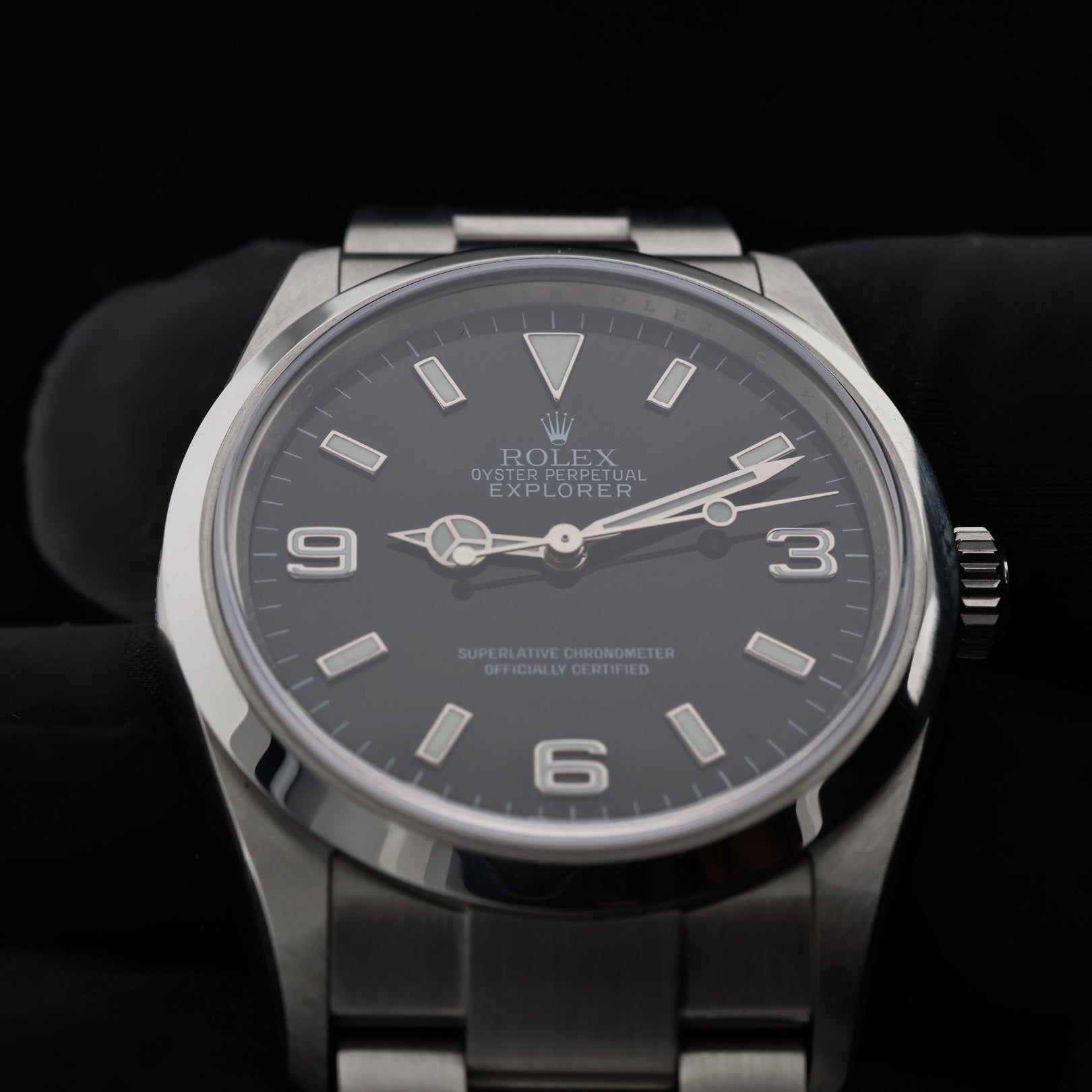 Rolex Explorer 36 mm, Ref. 114270, Full Sticker, B+P - LUXUHRIA