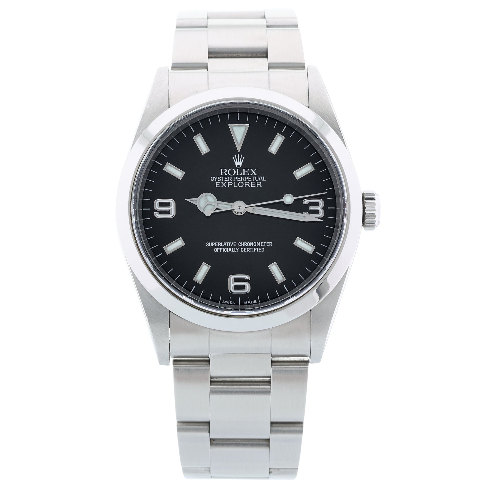 Rolex Explorer 36 mm, Ref. 14270, A - Serie, 06 - 2000, LC100, B+P - LUXUHRIA