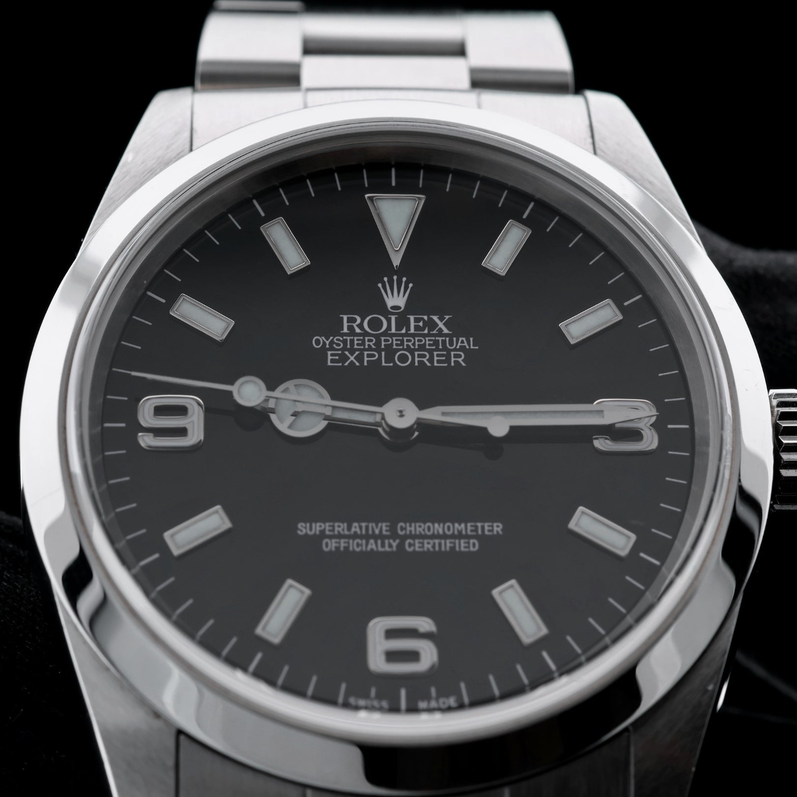 Rolex Explorer 36 mm, Ref. 14270, A - Serie, 06 - 2000, LC100, B+P - LUXUHRIA