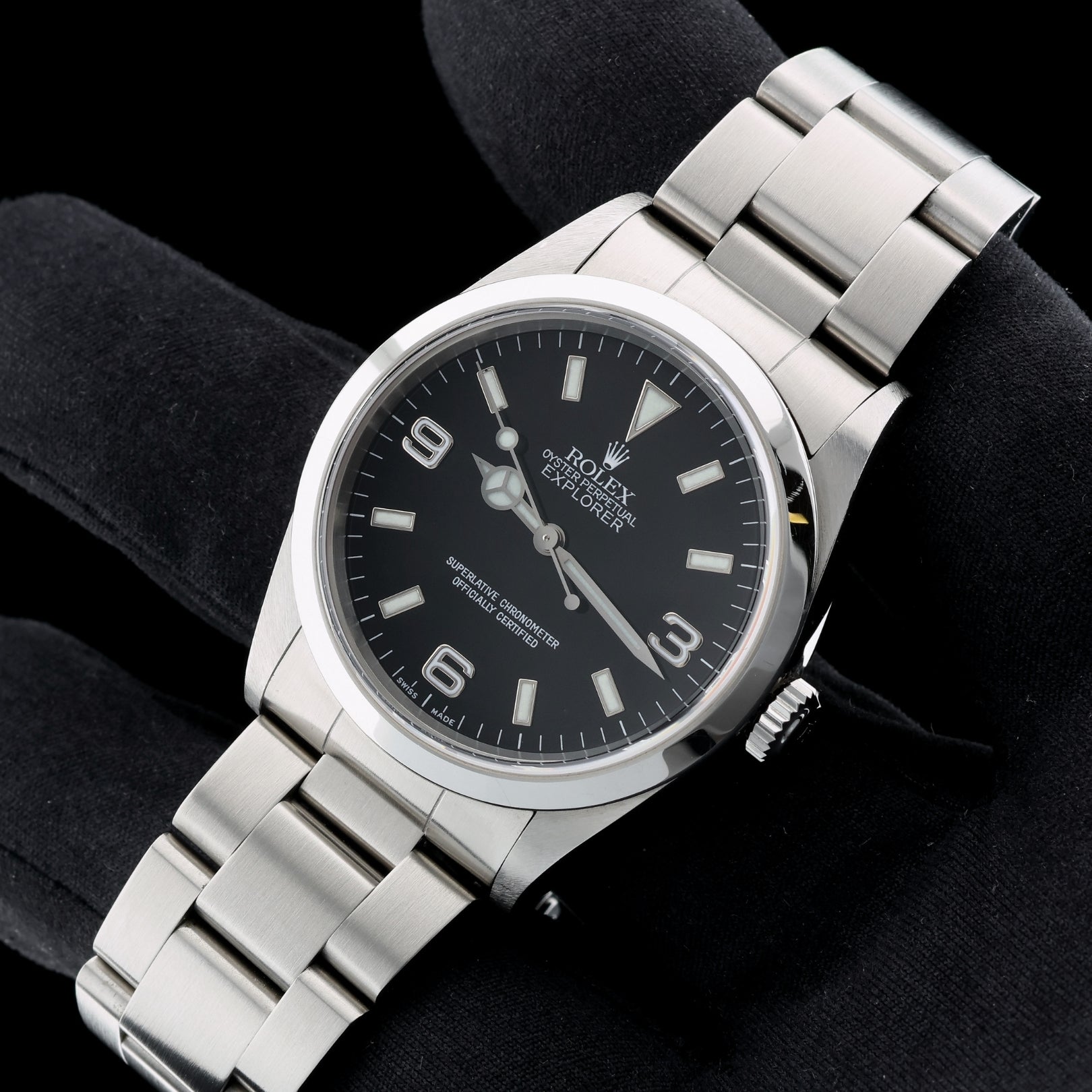 Rolex Explorer 36 mm, Ref. 14270, A - Serie, 06 - 2000, LC100, B+P - LUXUHRIA