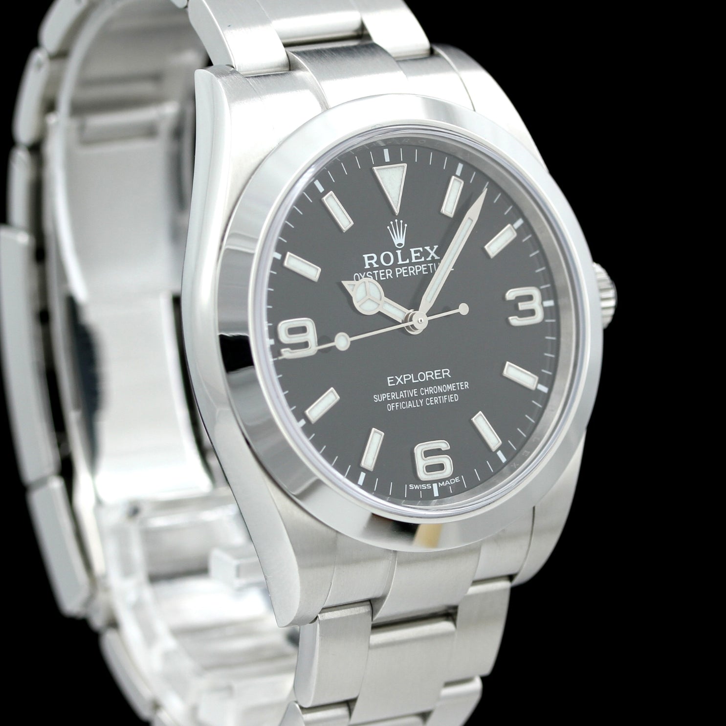 Rolex Explorer 39mm, Ref. 214270, 2018\LC100, Erstkaufrechnung, B+P - LUXUHRIA