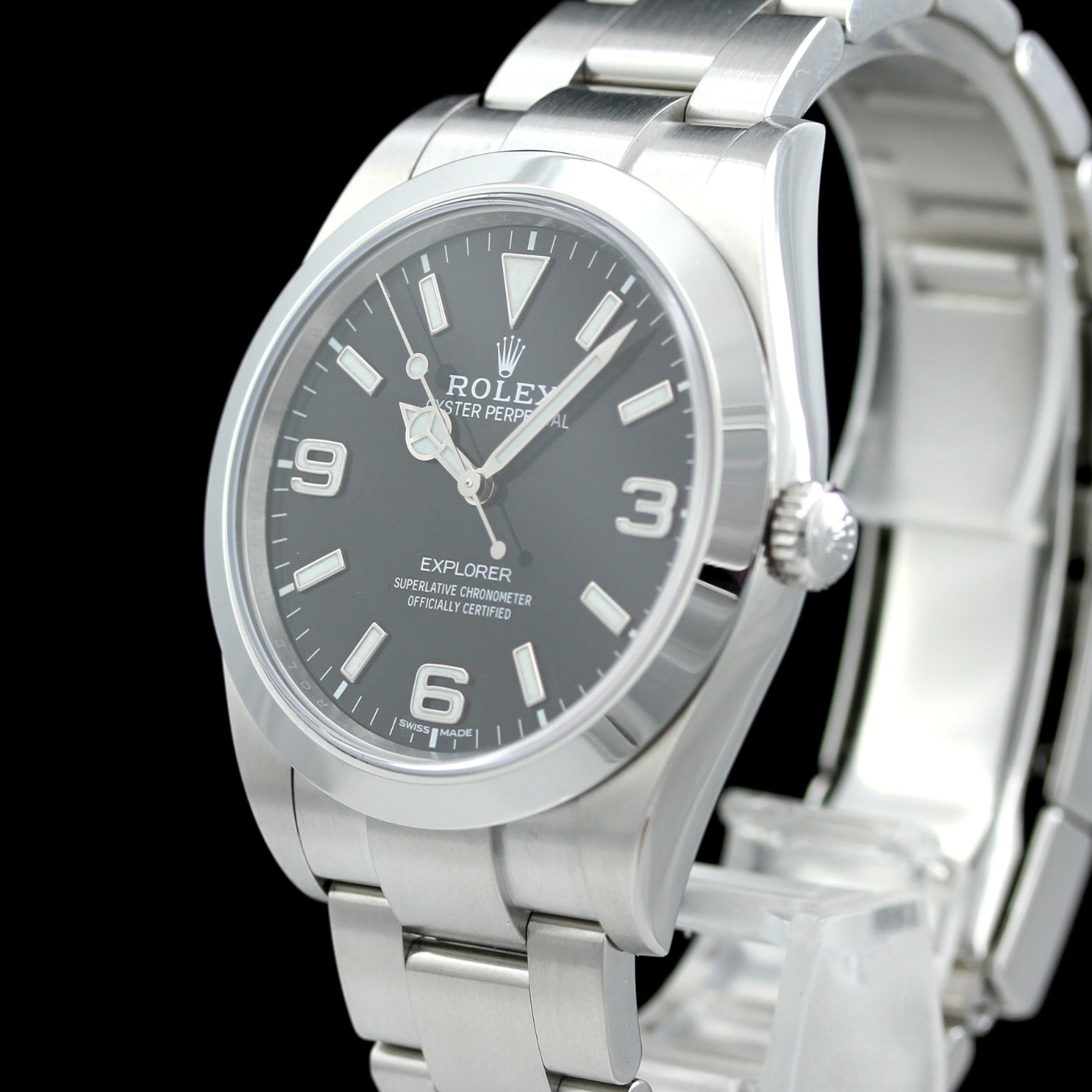 Rolex Explorer 39mm, Ref. 214270, 2018\LC100, Erstkaufrechnung, B+P - LUXUHRIA