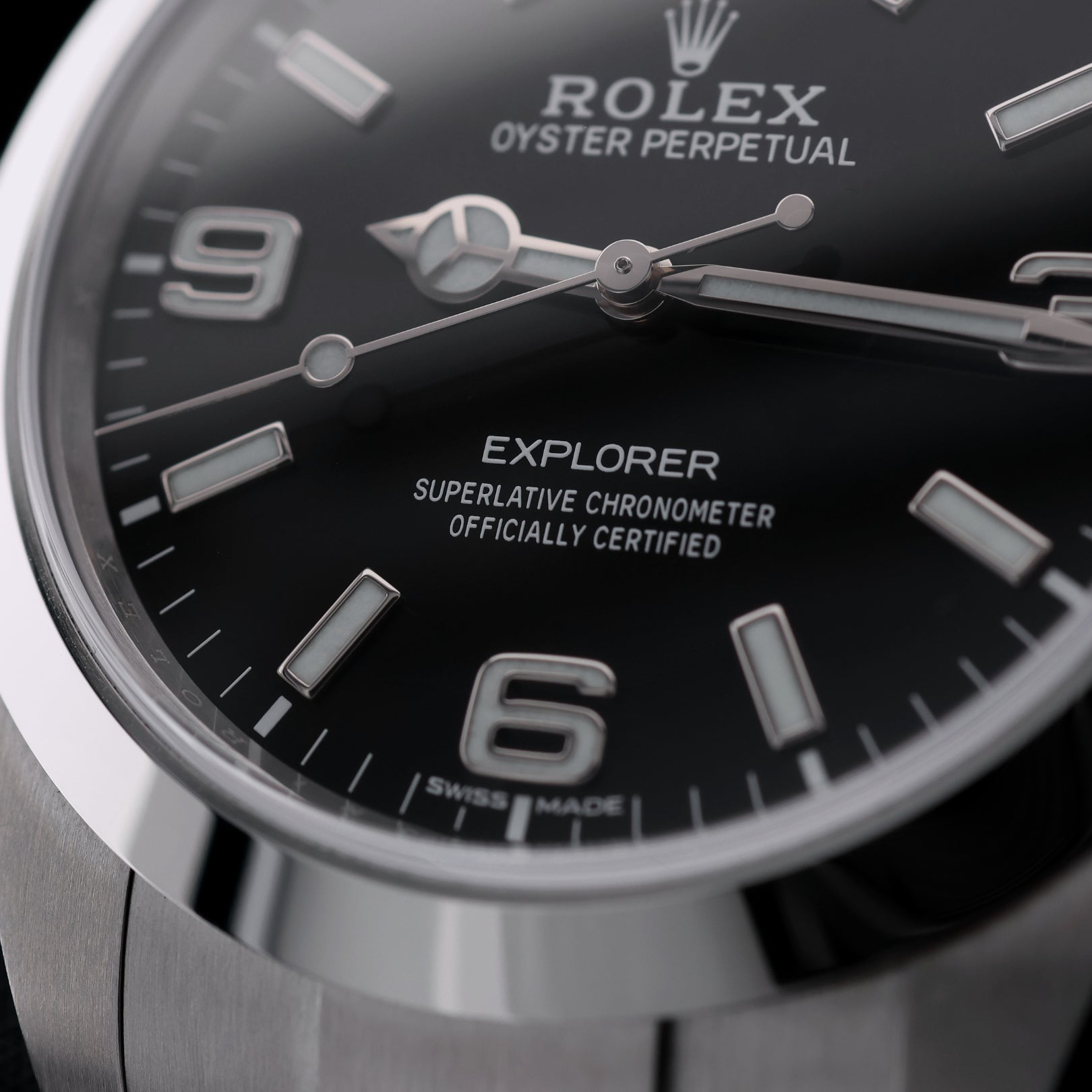 Rolex Explorer 39mm, Ref. 214270, Aktuelle Karte, 2020\LC100, Erstkaufrechnung DE, B+P - LUXUHRIA