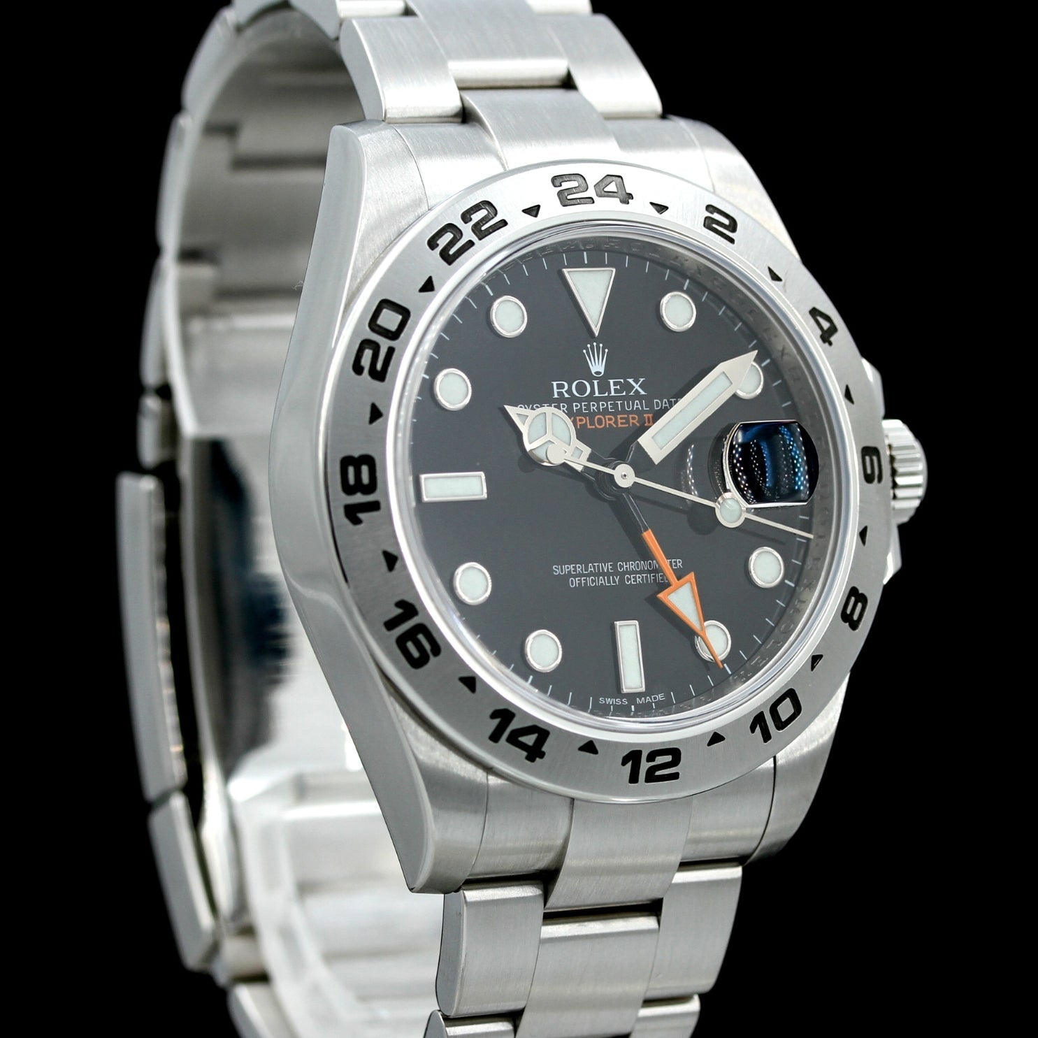 Rolex Explorer 42 mm, Ref. 216570, black, B+P LC - 100 - LUXUHRIA