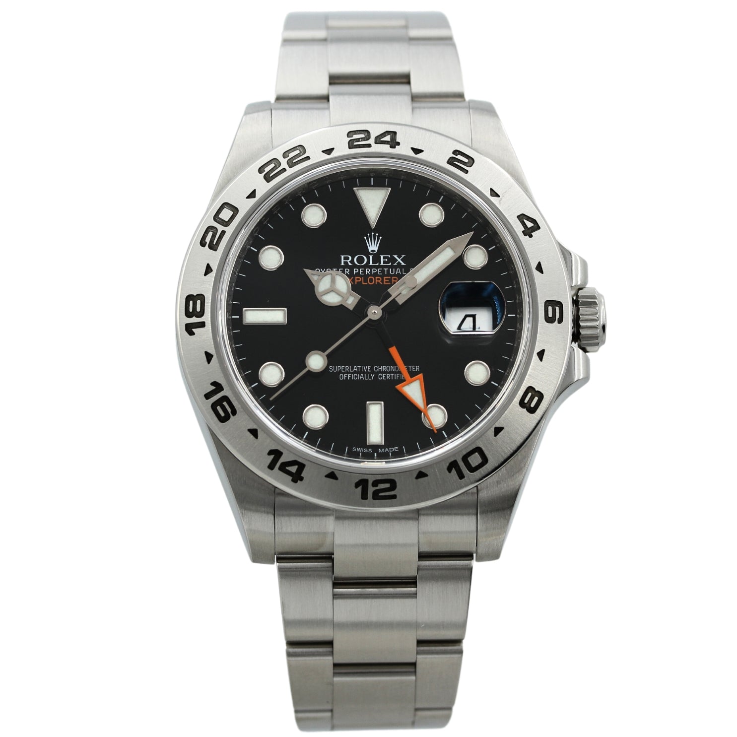 Rolex Explorer 42 mm, Ref. 216570, black, B+P LC - 100 - LUXUHRIA