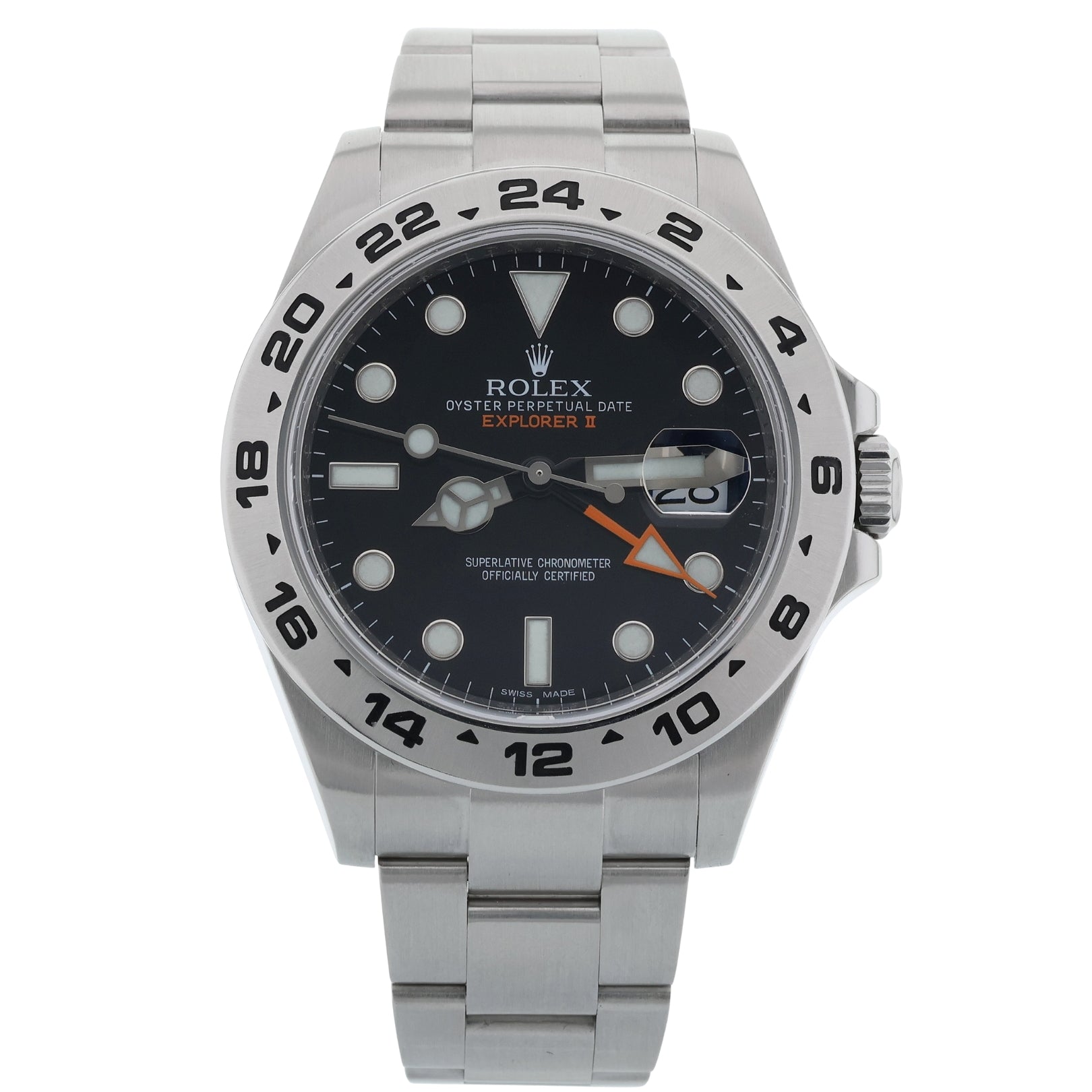 Rolex Explorer II, Schwarz, 42mm, Ref. 216570, 12 - 2013, B+P - LUXUHRIA