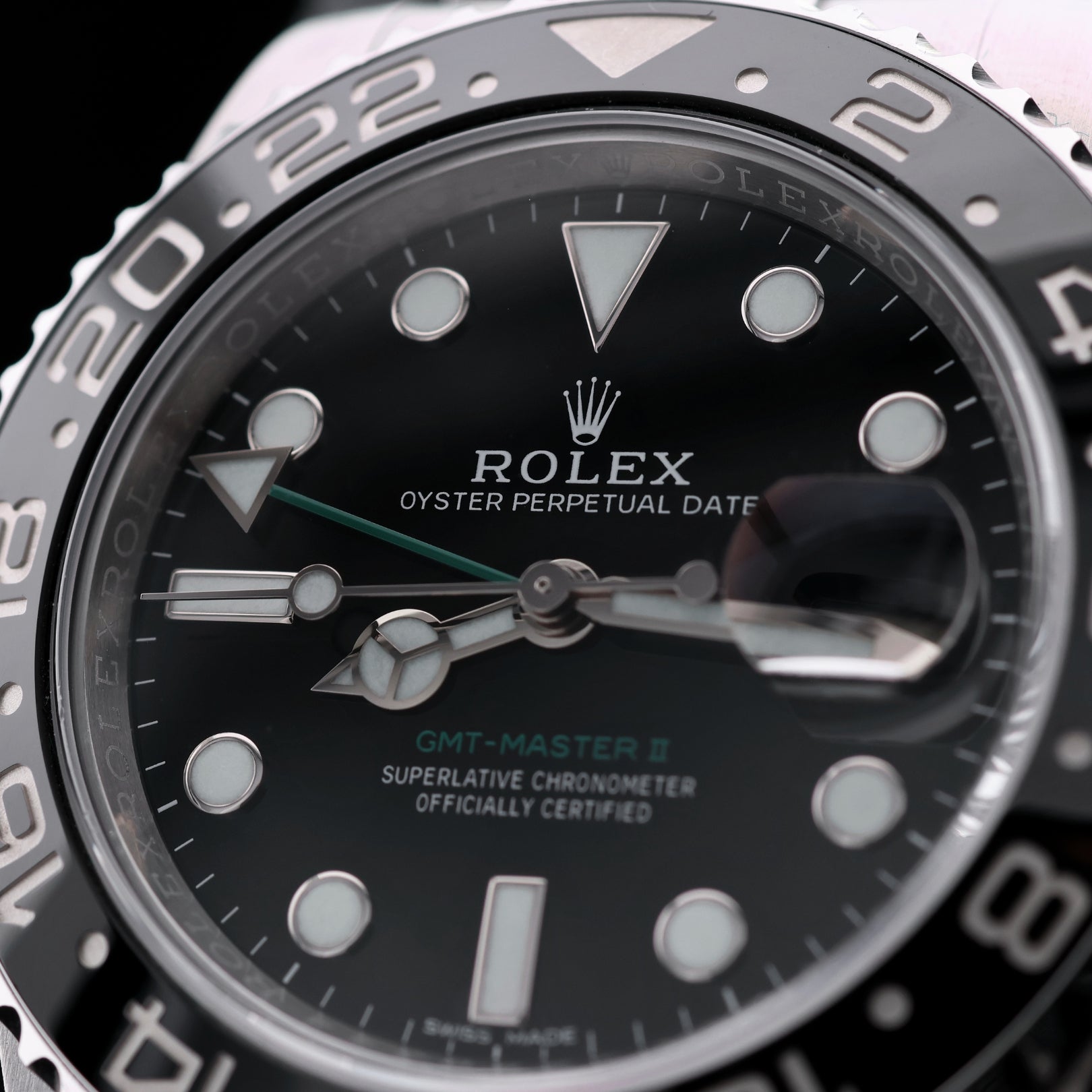Rolex GMT Master II 40mm, Schwarz, Ref. 116710LN, LC100\11 - 2019\DE, B+P - LUXUHRIA