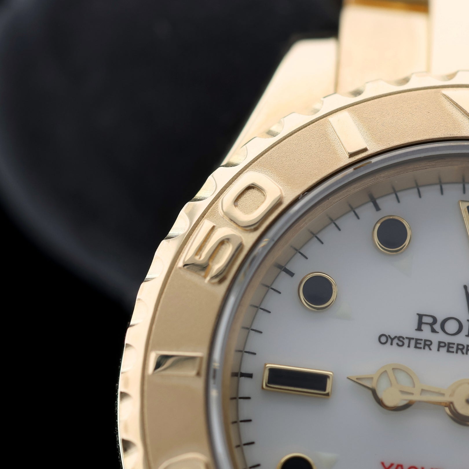 Rolex Lady Yachtmaster 29, Gelbgold, Ref. 169628, 12 - 2003, B+P - LUXUHRIA