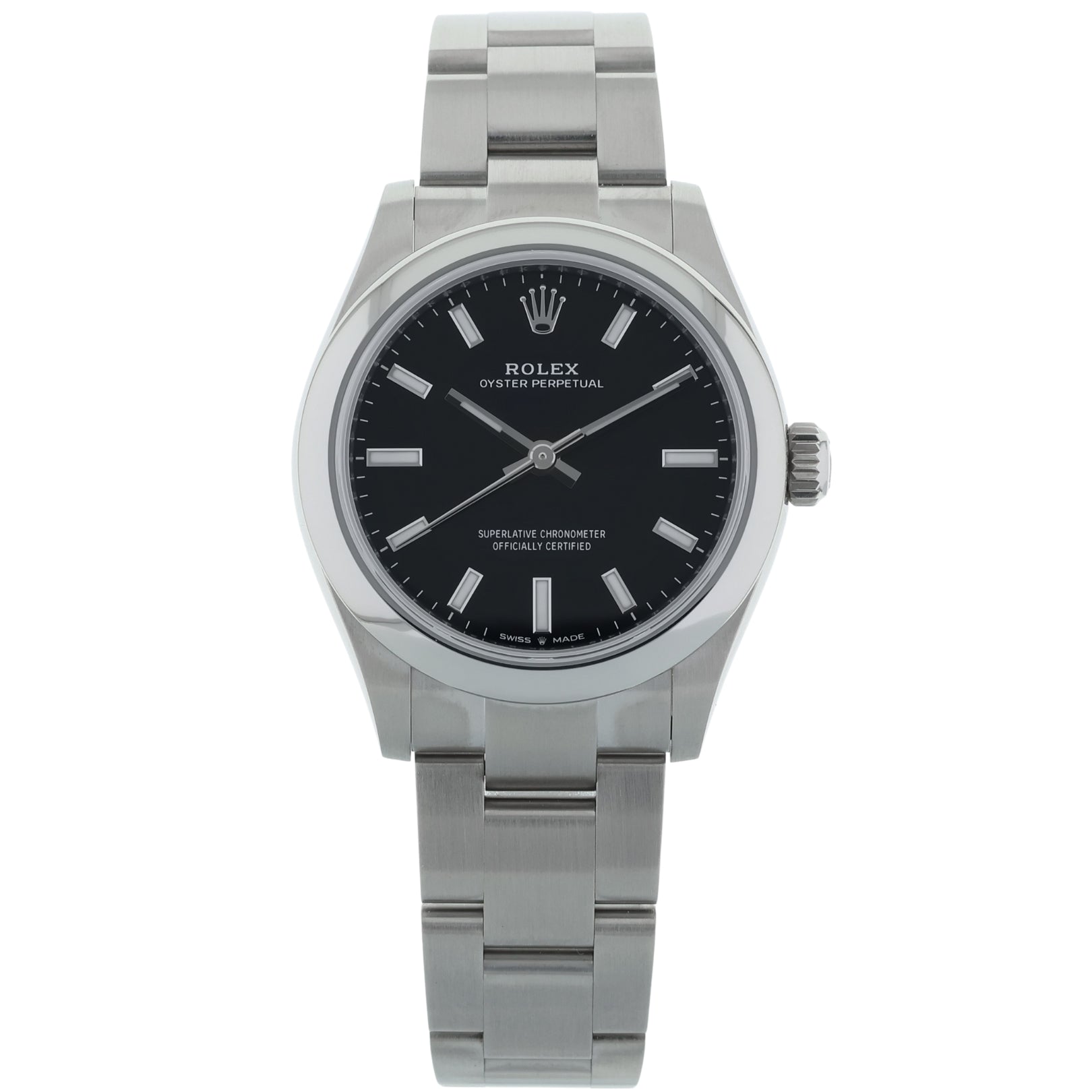 Rolex Oyster Perpetual 31, Black Dial, ungetragen, Ref. 277200, 2025, B+P - LUXUHRIA