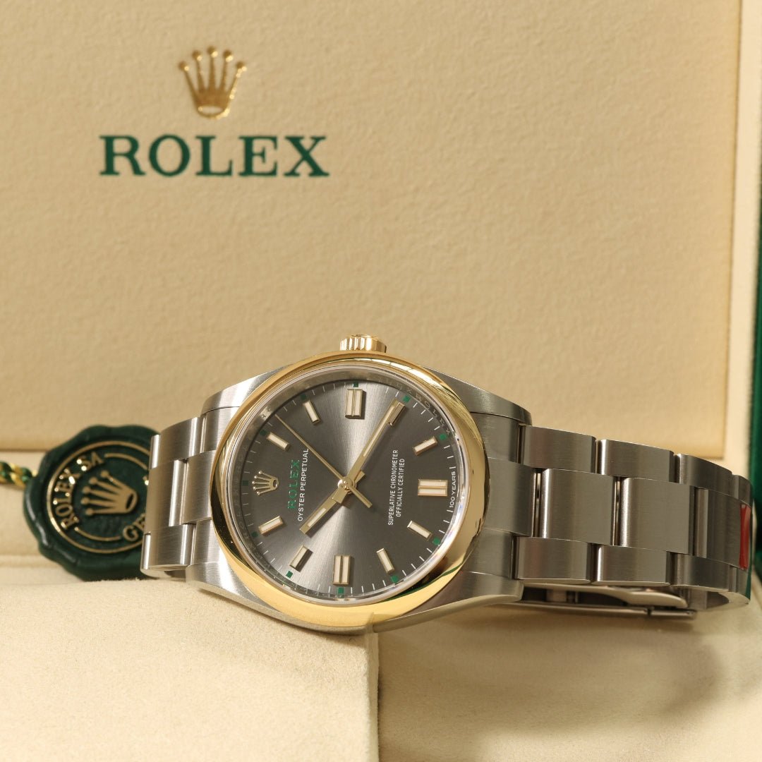 Rolex Oyster Perpetual 36, 100 Years Anniversary, Teilverklebt, Ref. 126003, 2026, B+P - LUXUHRIA