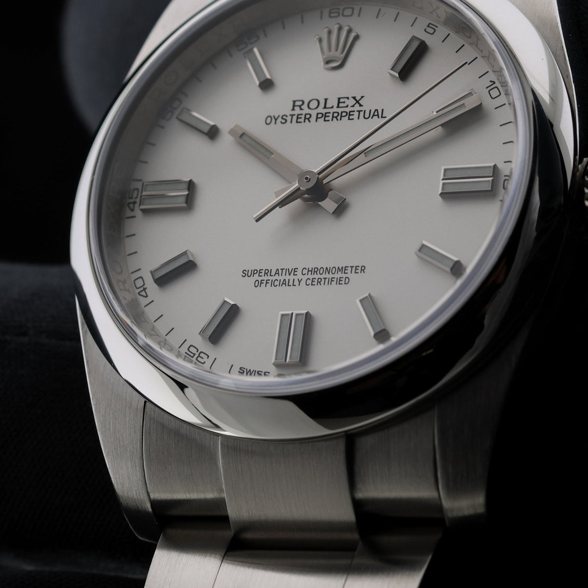 Rolex Oyster Perpetual 36, White Dial, Ref. 116000, 2020, B+P - LUXUHRIA