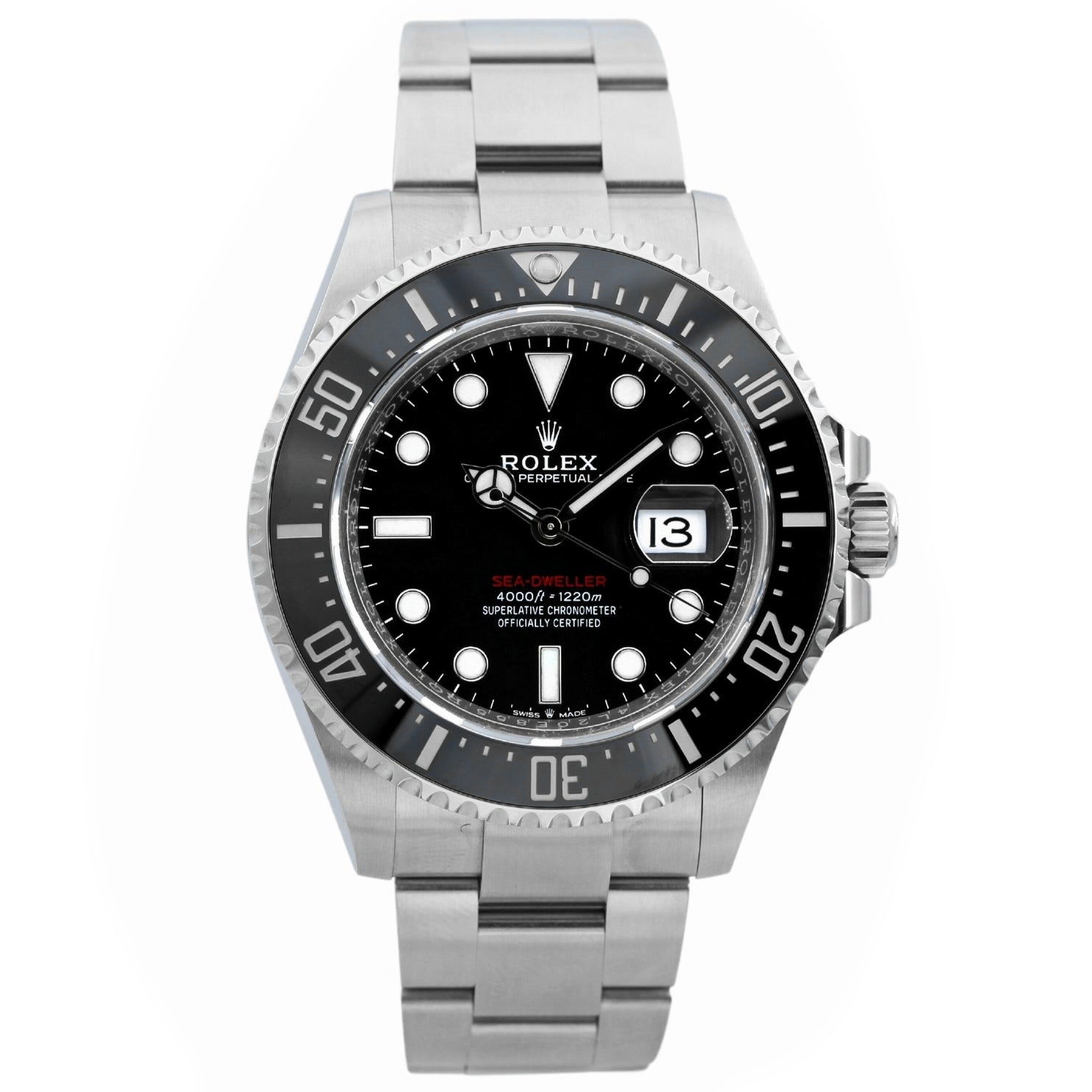 Rolex Sea - Dweller 4000ft 43mm, »Red«,  LC100/2018, Ref. 126600, B+P - LUXUHRIA