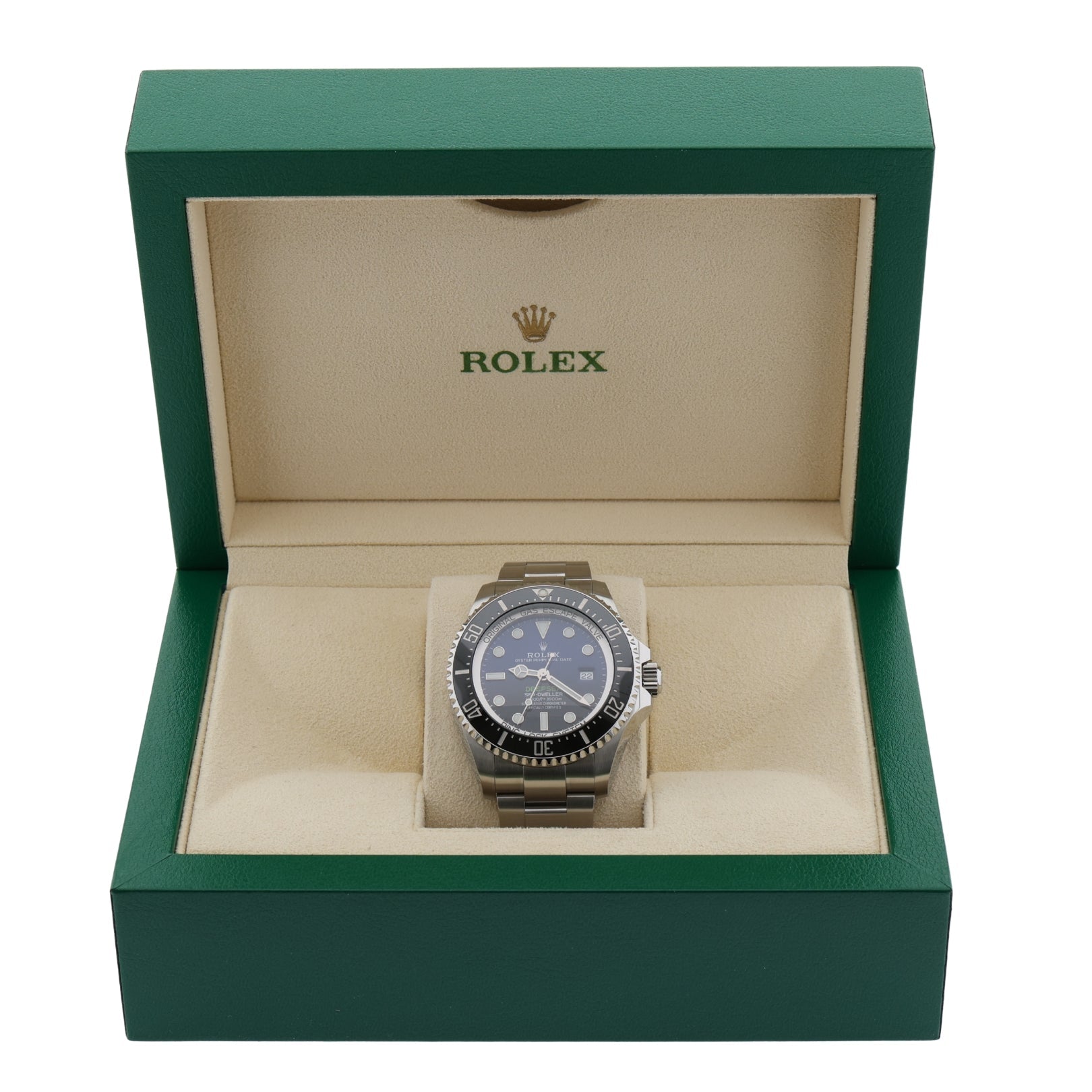 Rolex Sea - Dweller Deepsea 44mm, "James Cameron", Service 2026, LC100, Ref. 126660, 2020, B+P - LUXUHRIA