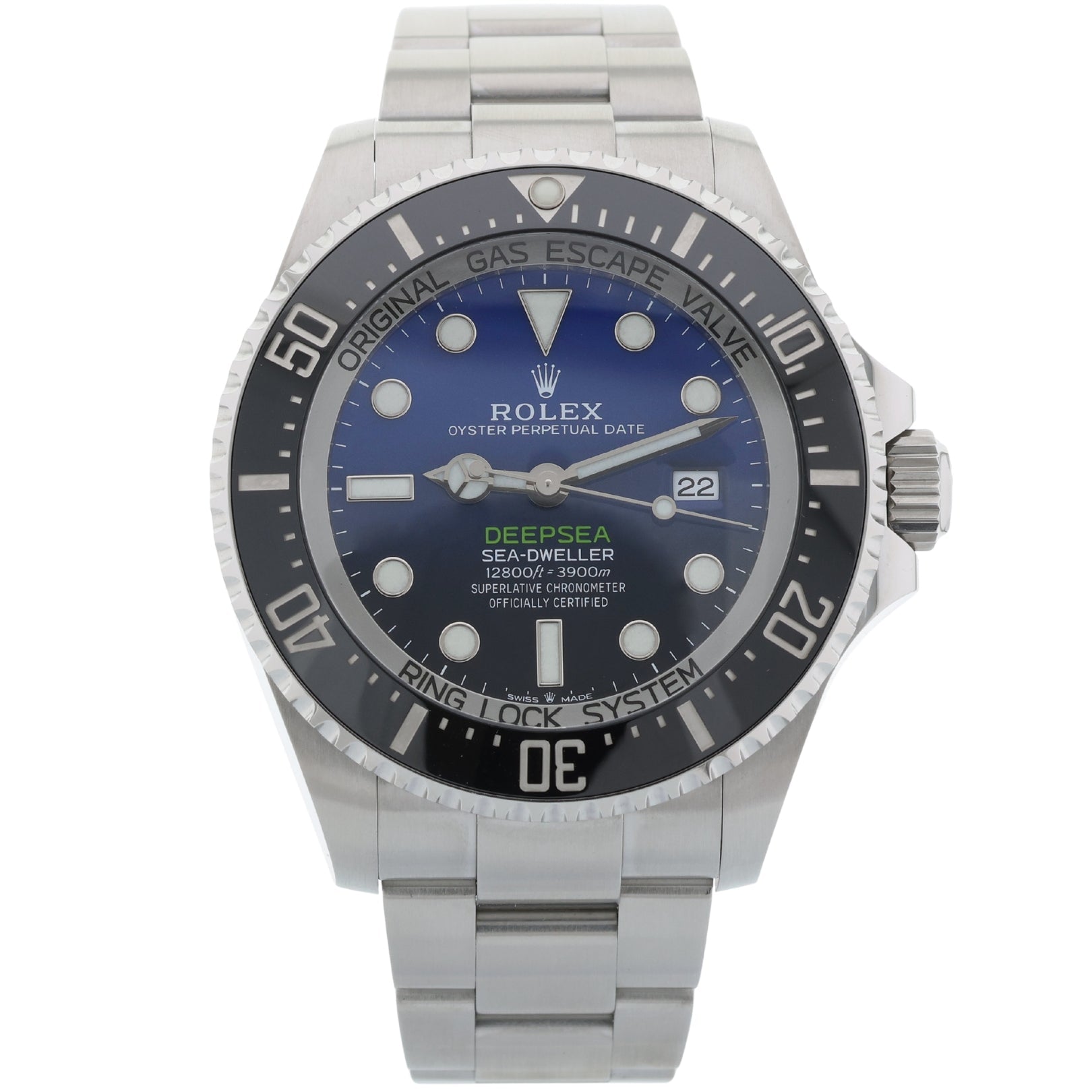 Rolex Sea - Dweller Deepsea 44mm, "James Cameron", Service 2026, LC100, Ref. 126660, 2020, B+P - LUXUHRIA