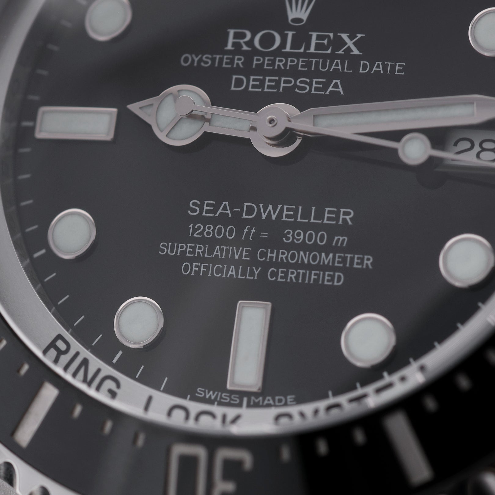 Rolex Sea - Dweller Deepsea, Edelstahl, LC100, Ref. 116660, 03 - 2014, B+P - LUXUHRIA