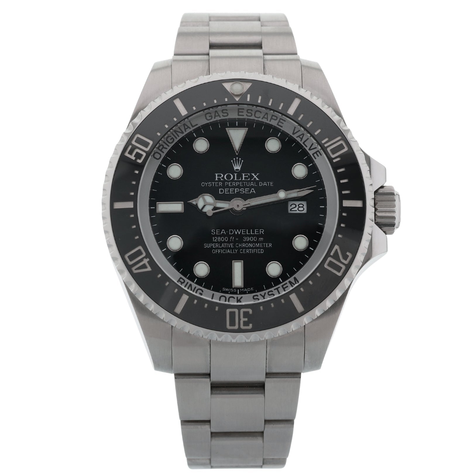 Rolex Sea - Dweller Deepsea, Edelstahl, LC100, Ref. 116660, 03 - 2014, B+P - LUXUHRIA