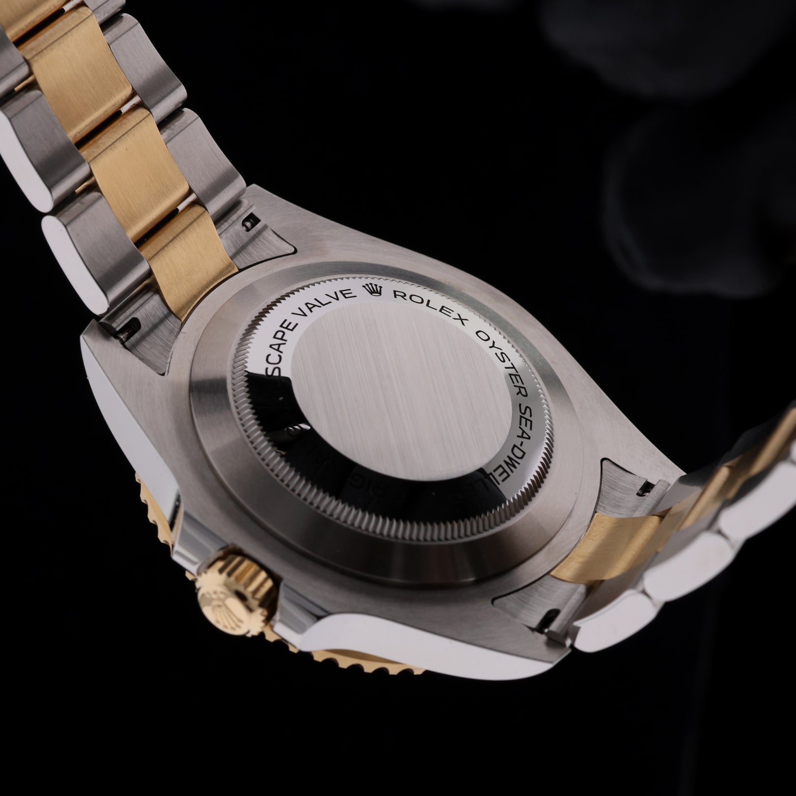 Rolex Sea-Dweller Deepsea, Edelstahl/Gelbgold, Erstkaufrechnung, Ref. 126603, 2022, B+P - LUXUHRIA