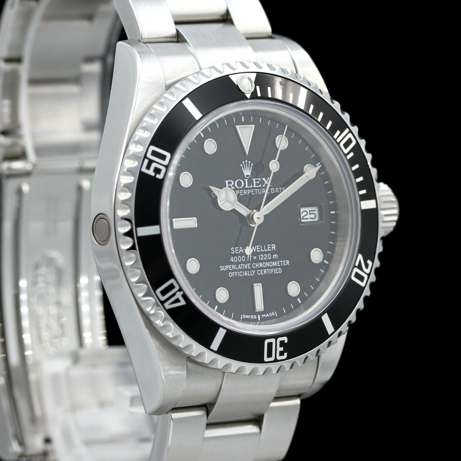 Rolex Sea-Dweller, Ref. 16600, 40 mm, 2008, B+P - LUXUHRIA