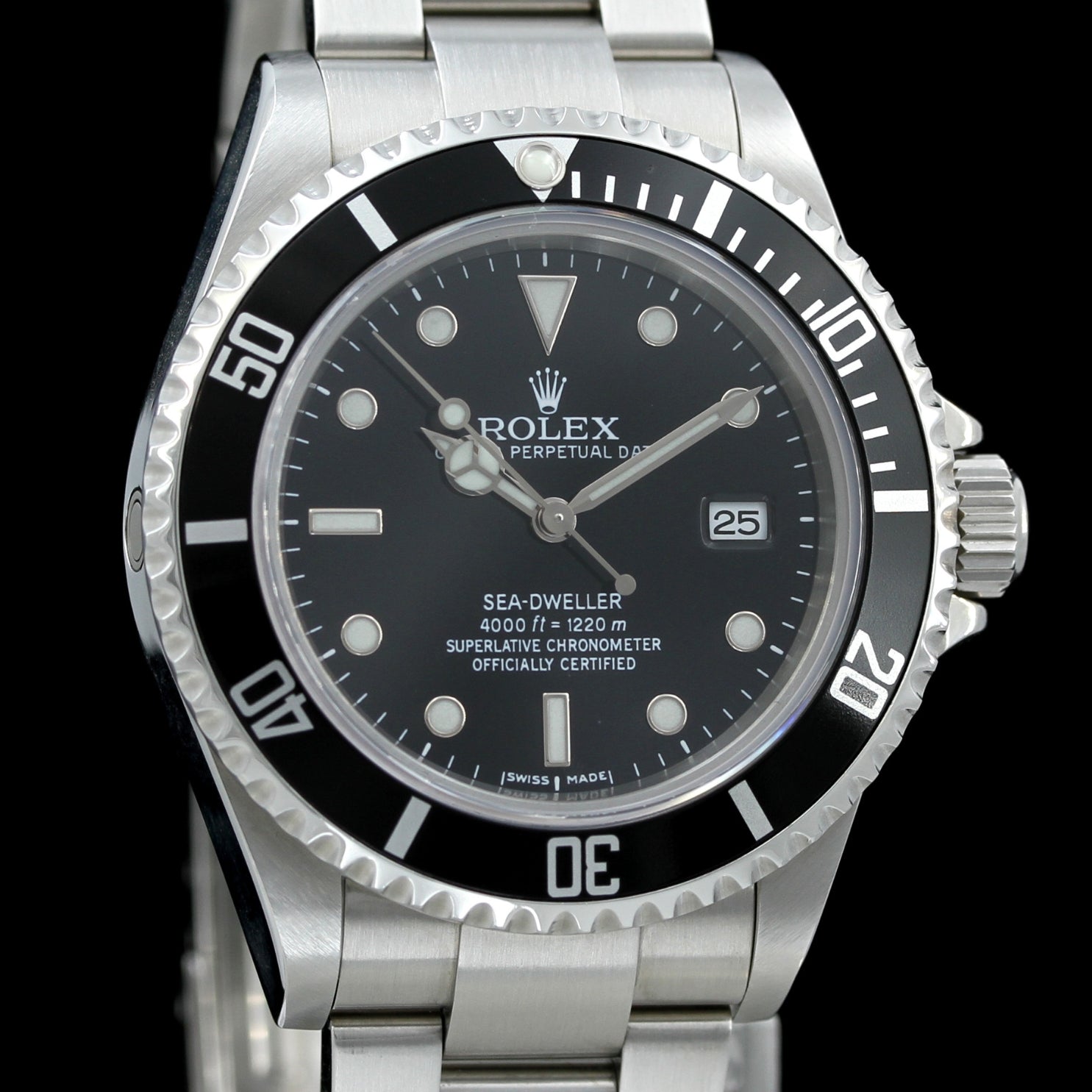 Rolex Sea-Dweller, Ref. 16600, 40 mm, 2008, B+P - LUXUHRIA