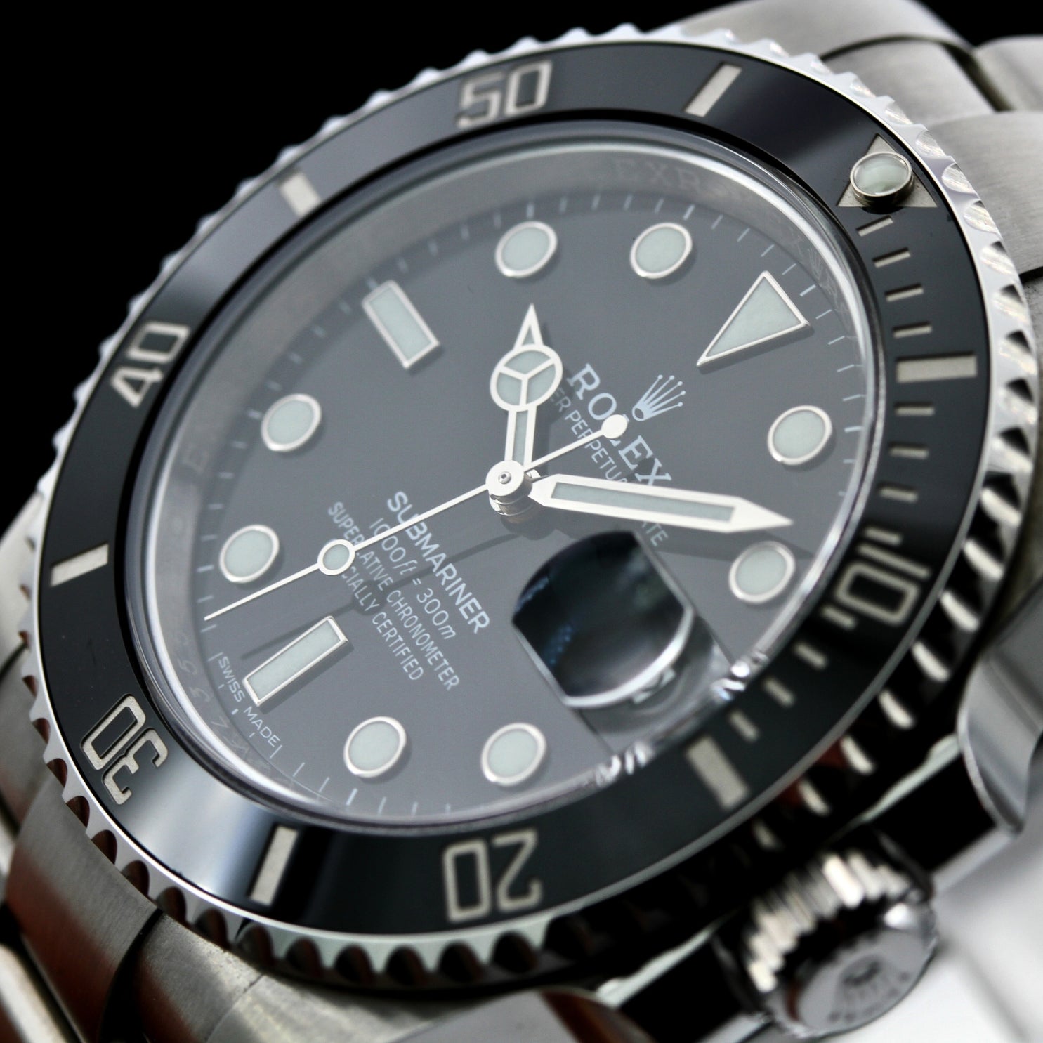 Rolex Submariner Date 40mm, Ref. 116610LN, B+P - LUXUHRIA