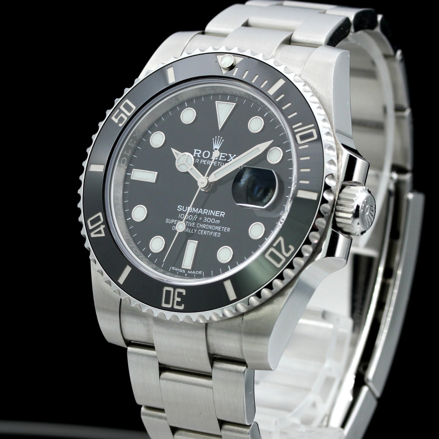 Rolex Submariner Date 40mm, Ref. 116610LN, B+P - LUXUHRIA