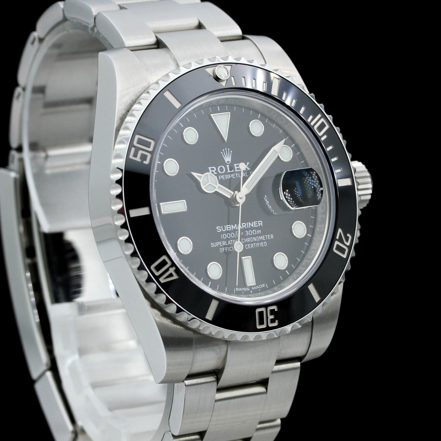 Rolex Submariner Date 40mm, Ref. 116610LN, B+P - LUXUHRIA
