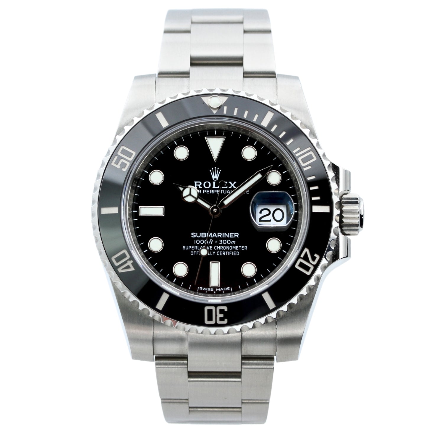 Rolex Submariner Date 40mm, Ref. 116610LN, B+P - LUXUHRIA