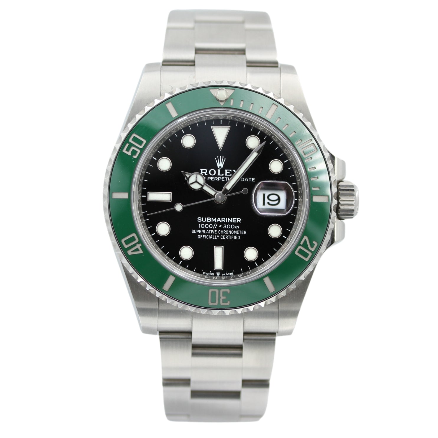 Rolex Submariner Date 41 mm, Ref. 126610LV, Starbucks, Erstkaufrechnung, 11 - 2023/DE, B+P - LUXUHRIA