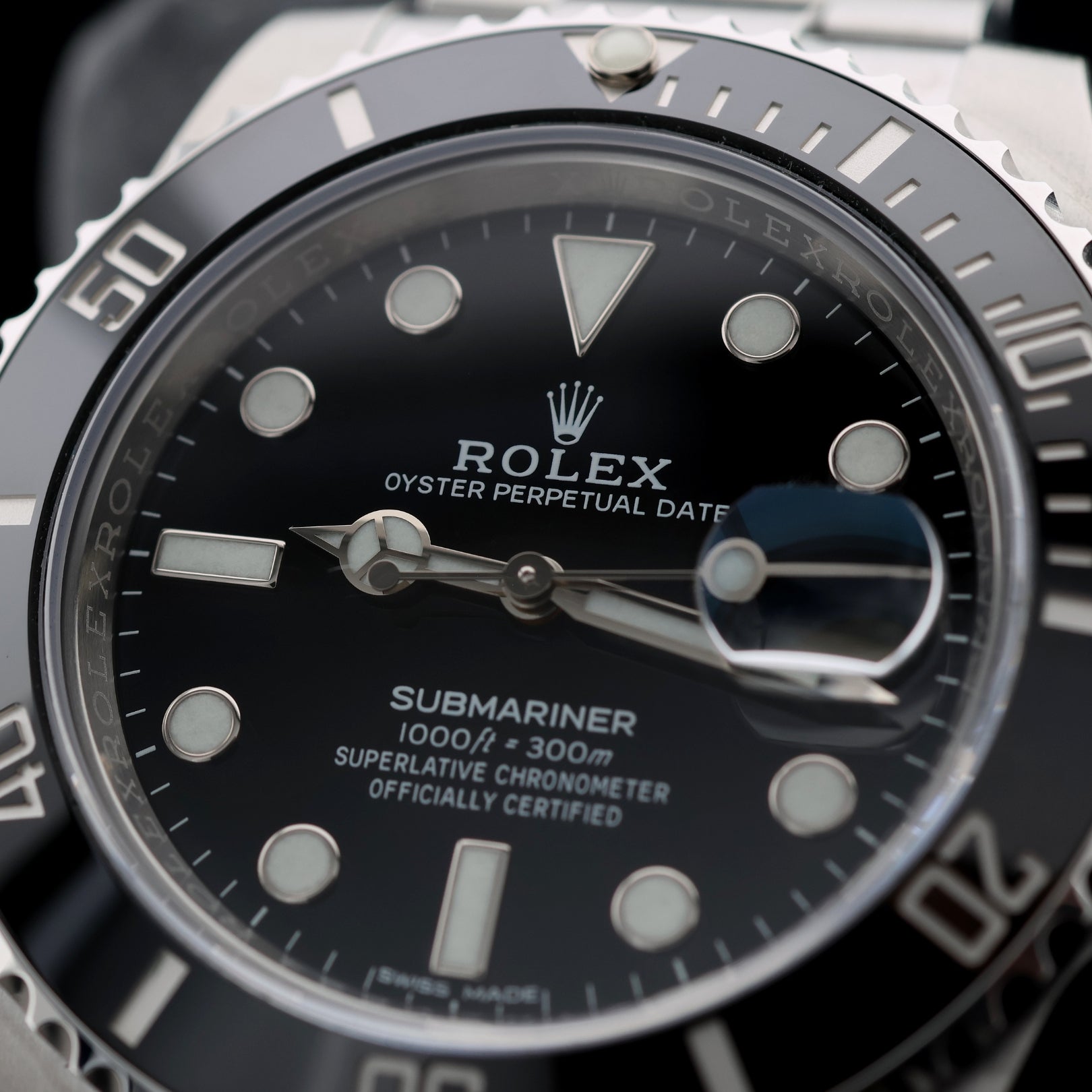 Rolex Submariner Date, Fullsticker, 40mm, LC100, Ref. 116610LN, Foliert / Sticker, 12 - 2018, B+P - LUXUHRIA