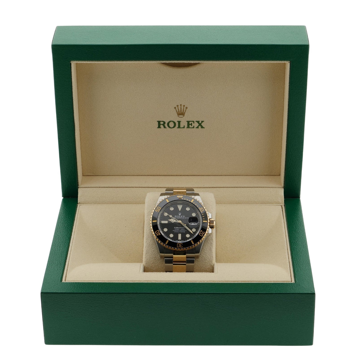 Rolex Submariner Date, Stahl/Gold, Black Dial, Ref. 126613LN, 11-2020, B+P - LUXUHRIA