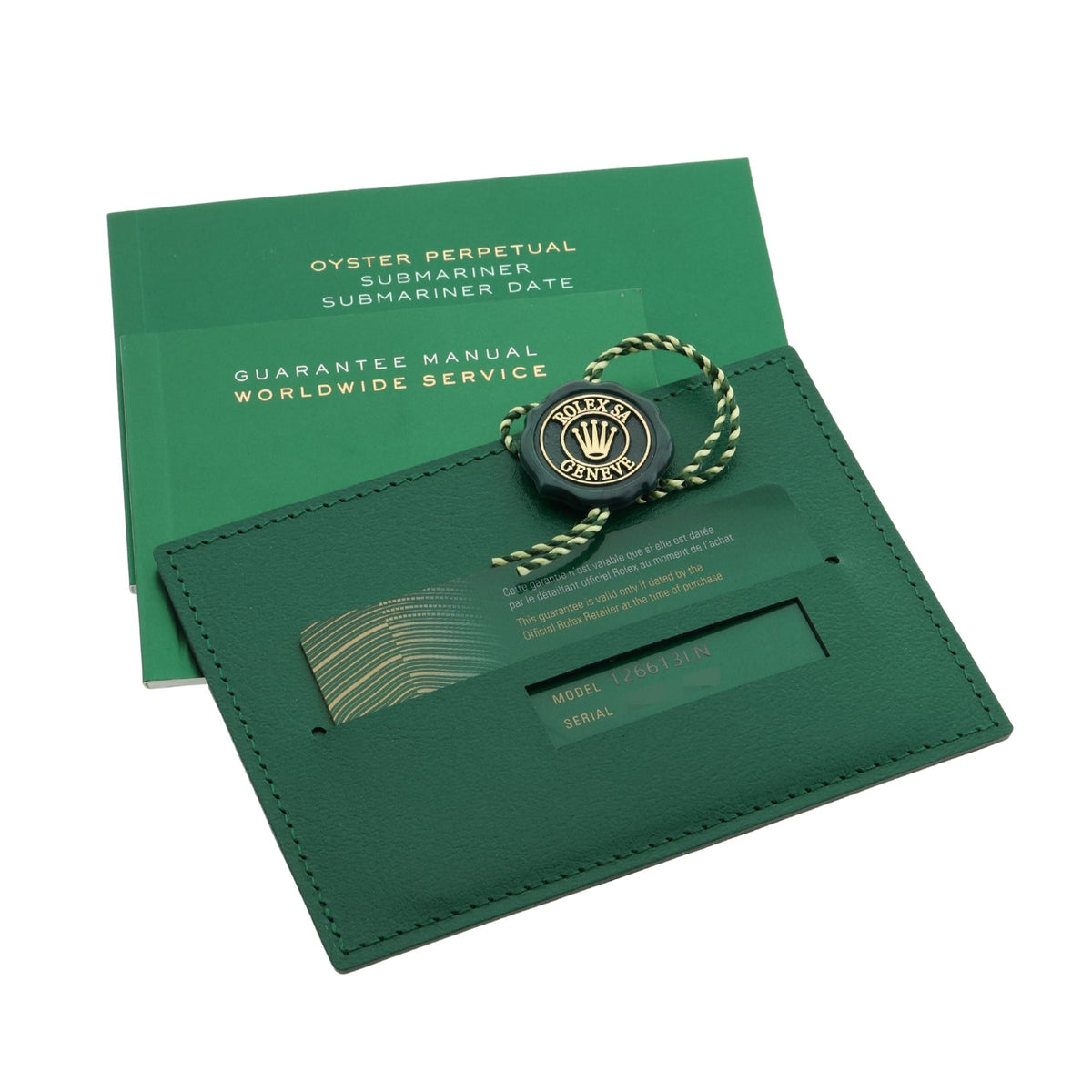 Rolex Submariner Date, Stahl/Gold, Black Dial, Ref. 126613LN, 11-2020, B+P - LUXUHRIA