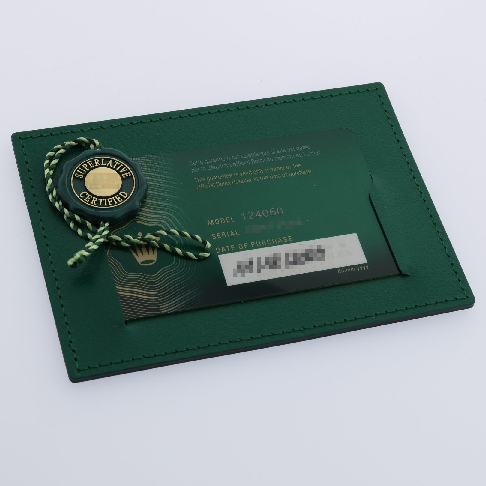 Rolex Submariner NoDate, Cerachrom - Lünette, Ref. 124060, 12 - 2020, B+P - LUXUHRIA