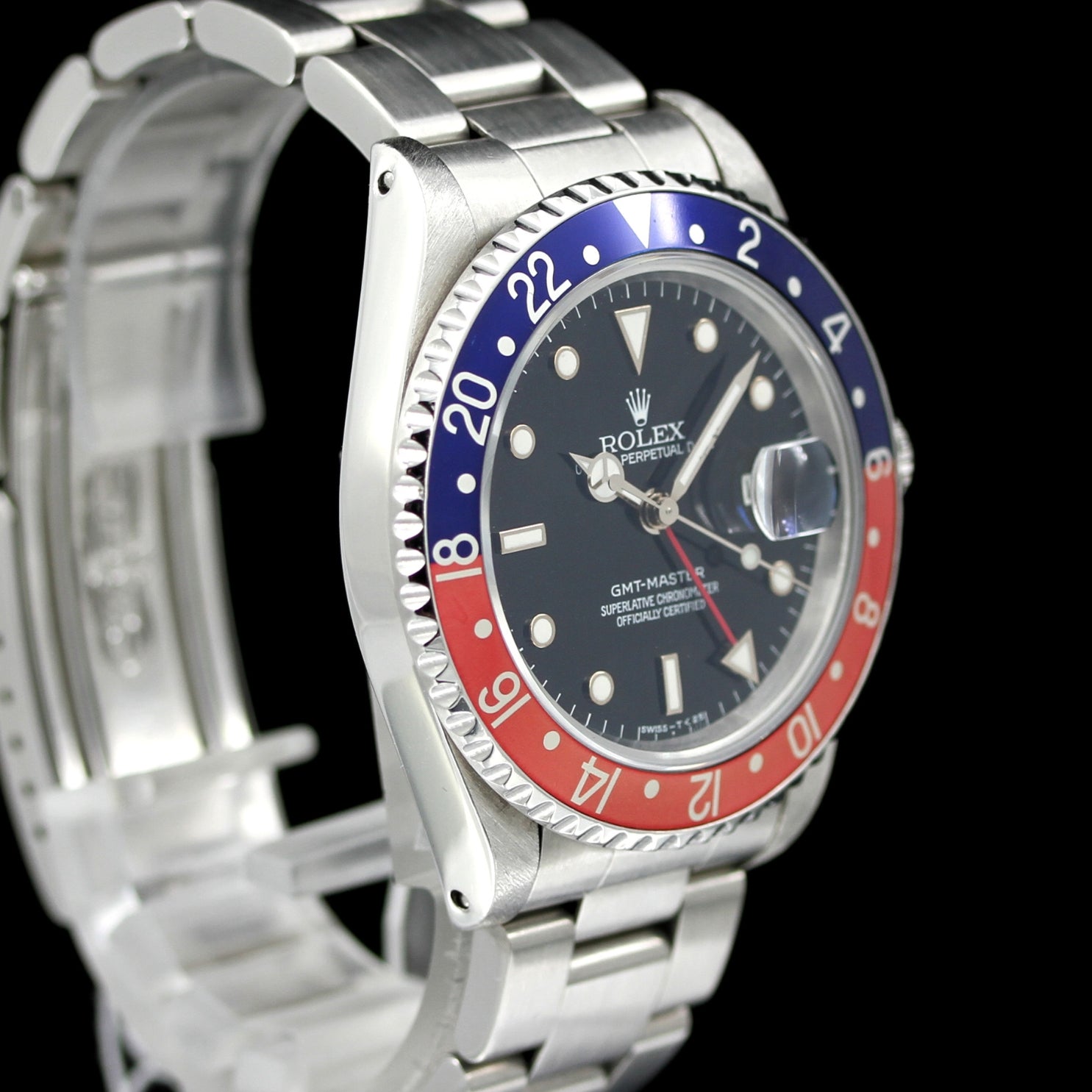 Rolex Vintage GMT Master "Pepsi", E - Serie, Ref. 16700, 1991, B+P - LUXUHRIA