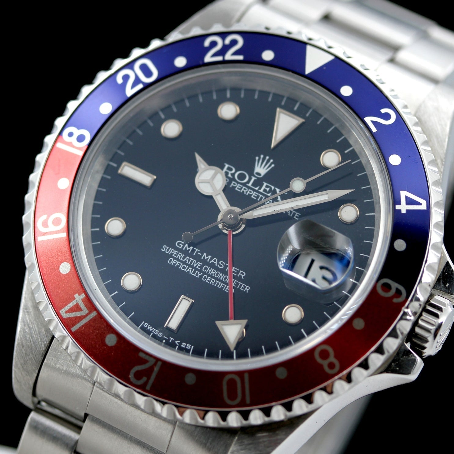 Rolex Vintage GMT Master "Pepsi", E - Serie, Ref. 16700, 1991, B+P - LUXUHRIA