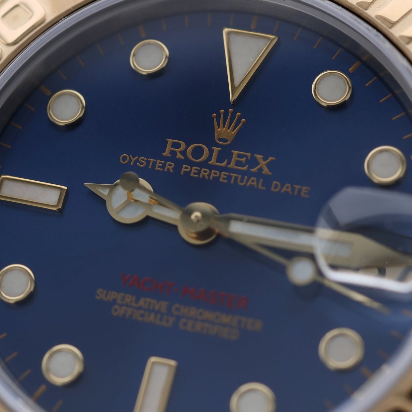 Rolex Yachtmaster 35mm, Edelstahl/Gelbgold, 08 - 2002, Ref. 168623, B+P - LUXUHRIA