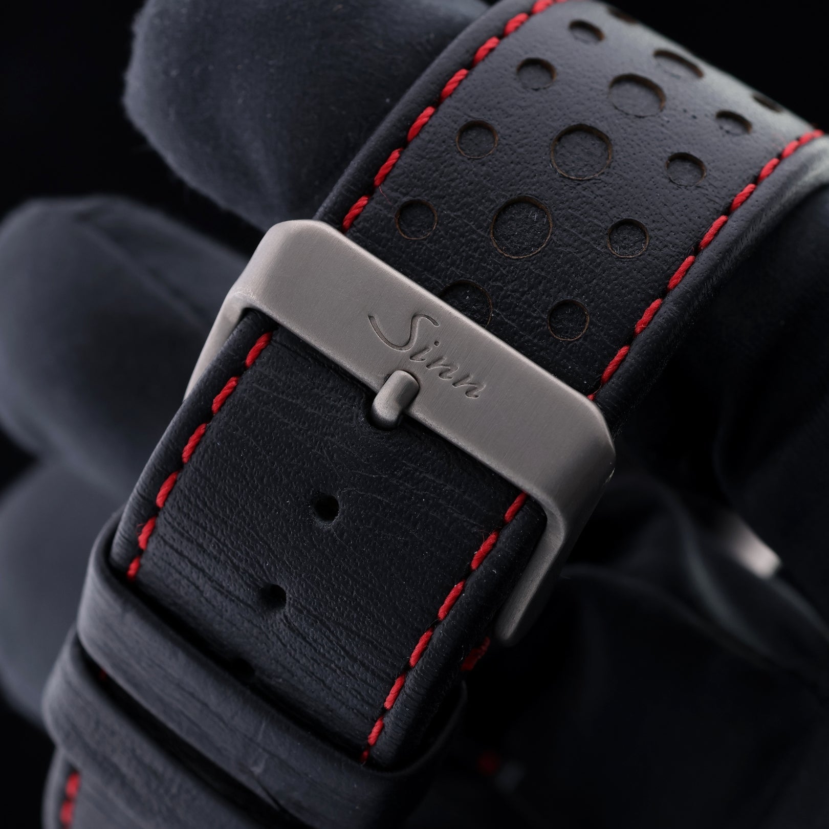 Sinn "Bullhead" Rennstopper Chronograph R500, Limitiert 300, Ref. 500.010, 2021, B+P - LUXUHRIA