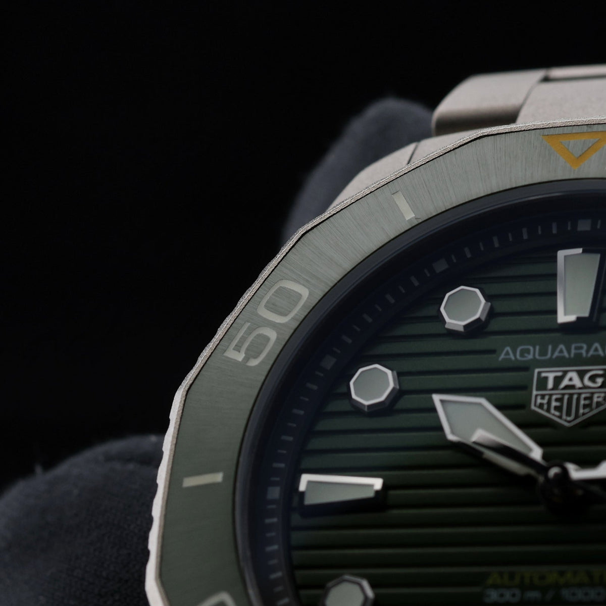 TAG Heuer Aquaracer 300M, Professional, Green, LC100, Erstkaufrechnung, Ref. WBP208B.BF0631, 03-2023, B+P - LUXUHRIA