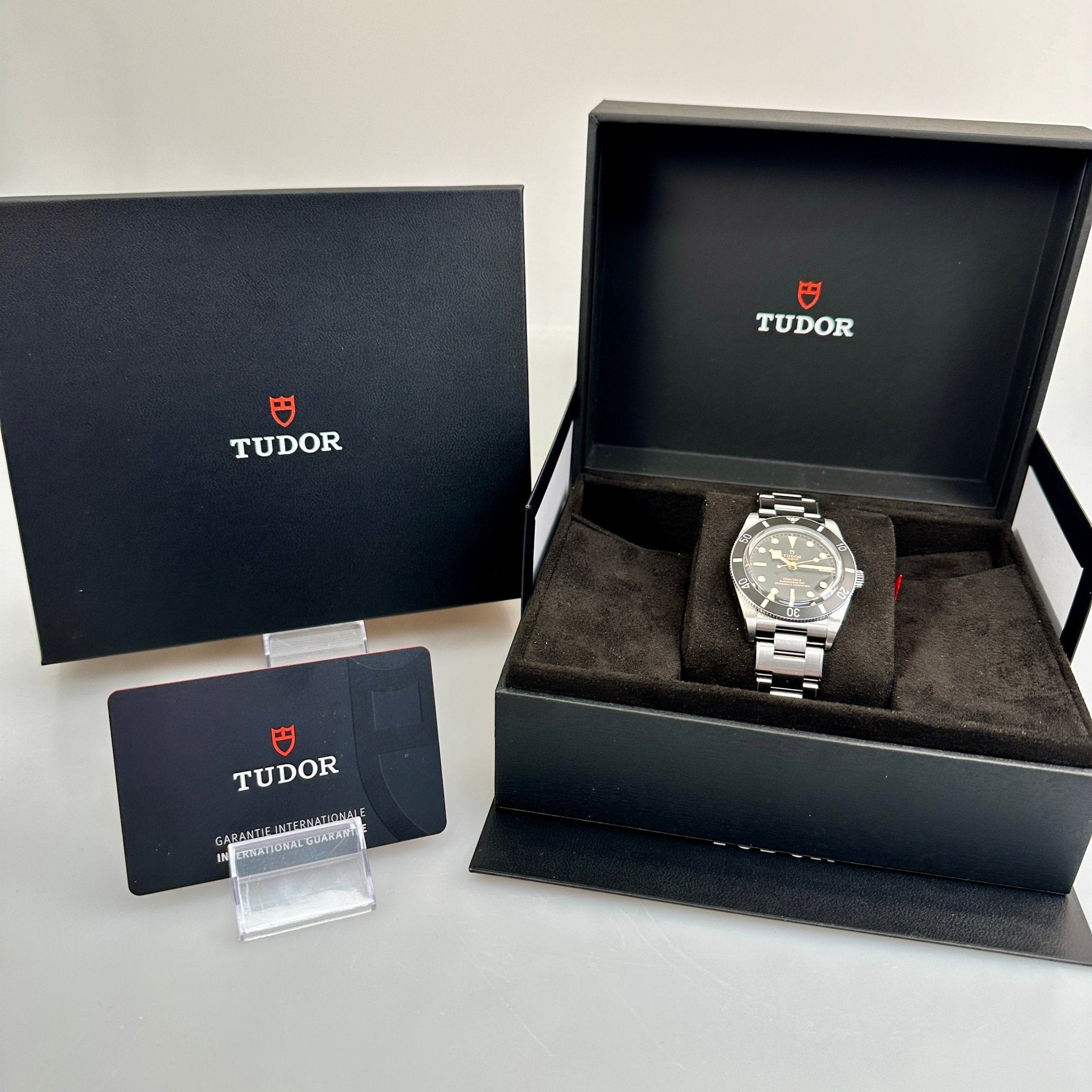 Tudor Black Bay 37mm, Black Dial, Ref. 79000N, 2024, B+P - LUXUHRIA