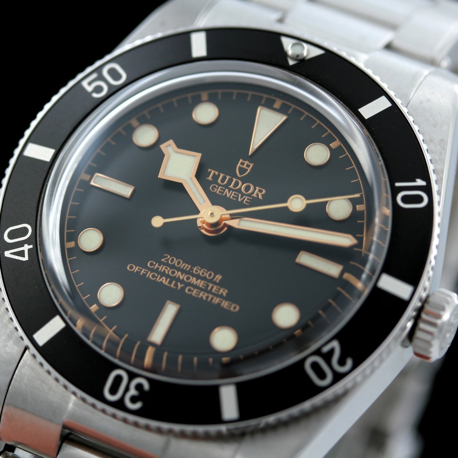 Tudor Black Bay 37mm, Black Dial, Ref. 79000N, 2024, B+P - LUXUHRIA