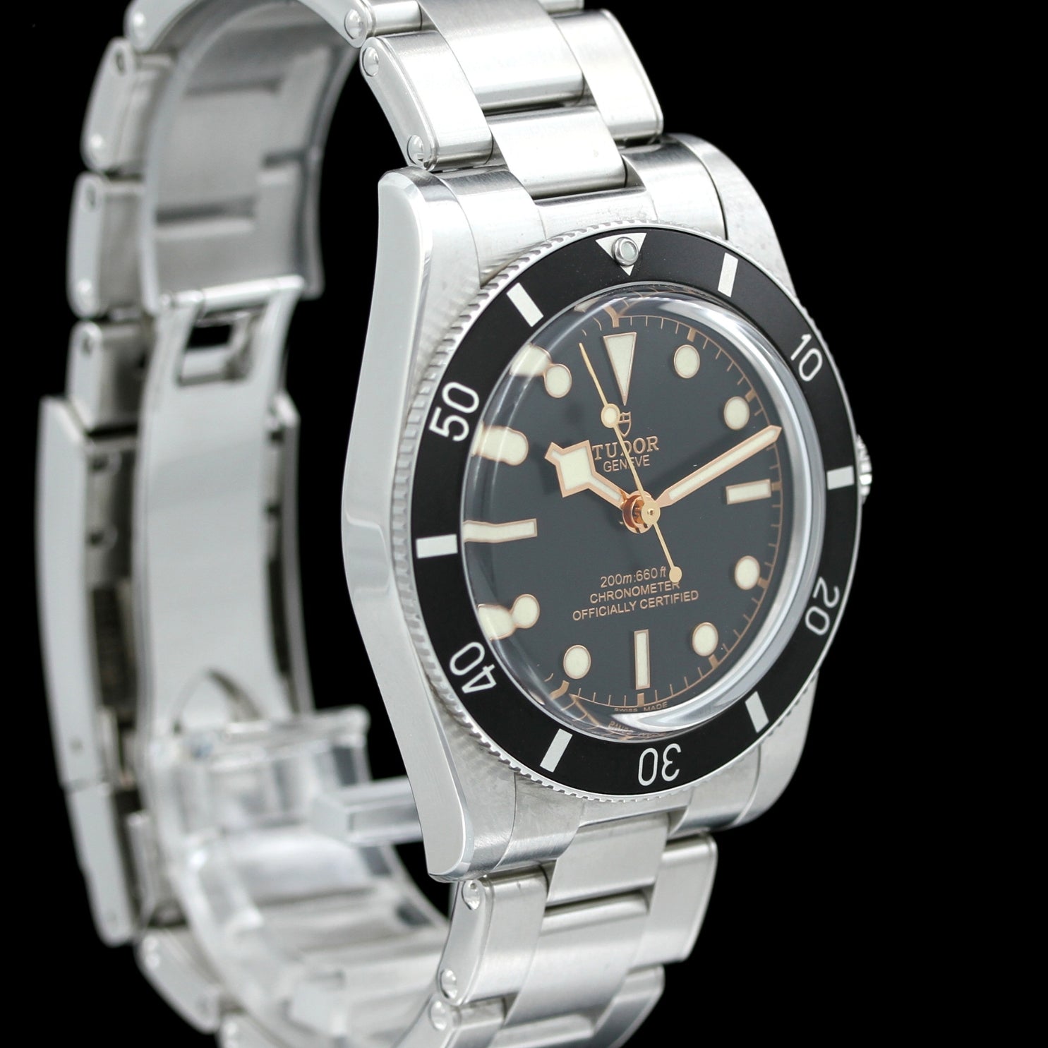 Tudor Black Bay 37mm, Black Dial, Ref. 79000N, 2024, B+P - LUXUHRIA