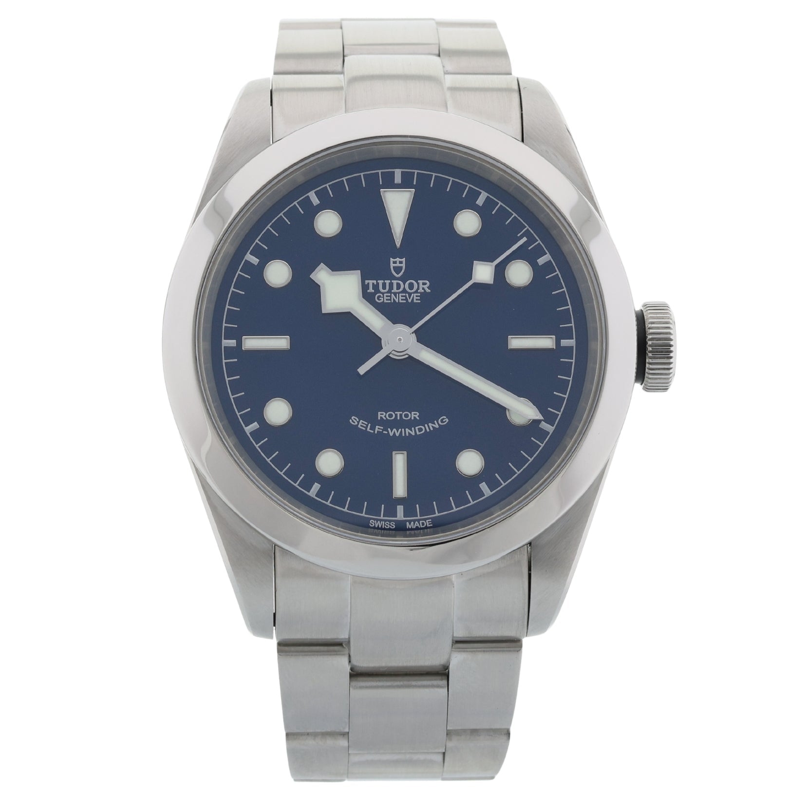 Tudor Black Bay 41, Blue Dial, Edelstahl - & Textilarmband Ref. 79540, 11 - 2022, B+P - LUXUHRIA