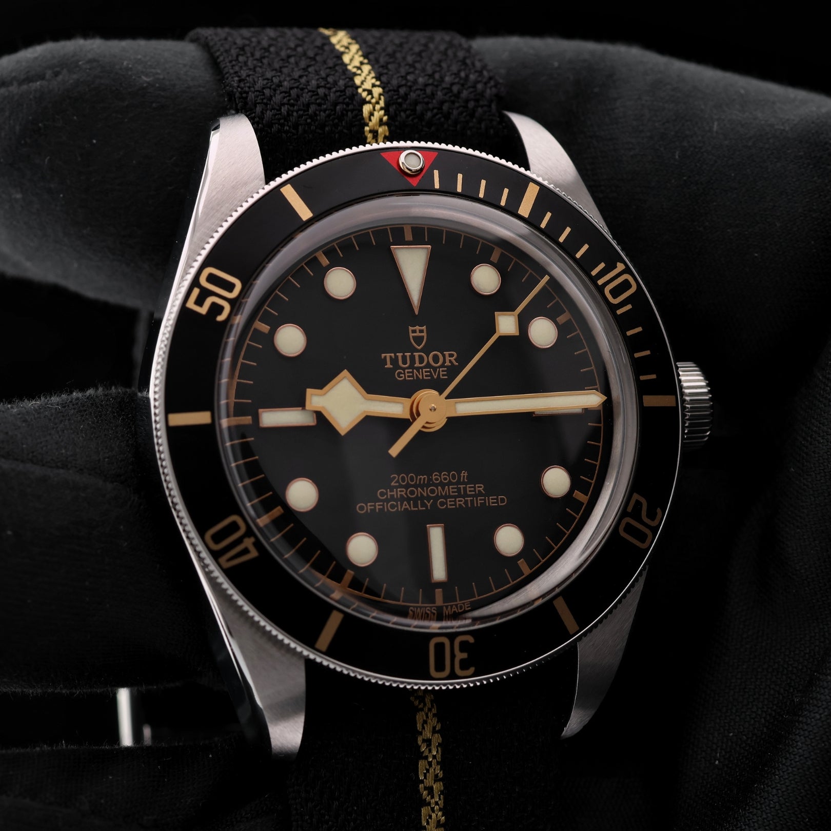 Tudor Black Bay 58 Fifty - Eight, Stahl - und NATOband, 39mm, Ref. 79030N, LC100, B+P - LUXUHRIA