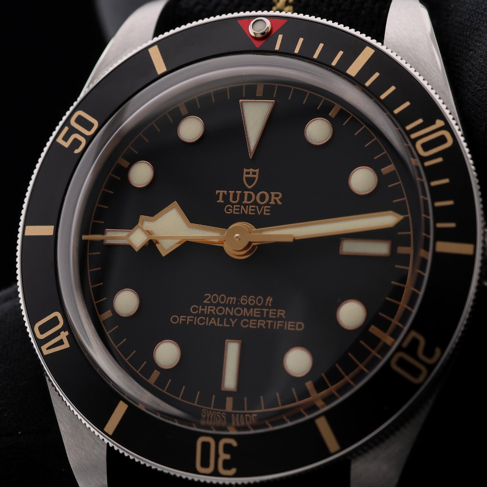 Tudor Black Bay 58 Fifty - Eight, Stahl - und NATOband, 39mm, Ref. 79030N, LC100, B+P - LUXUHRIA