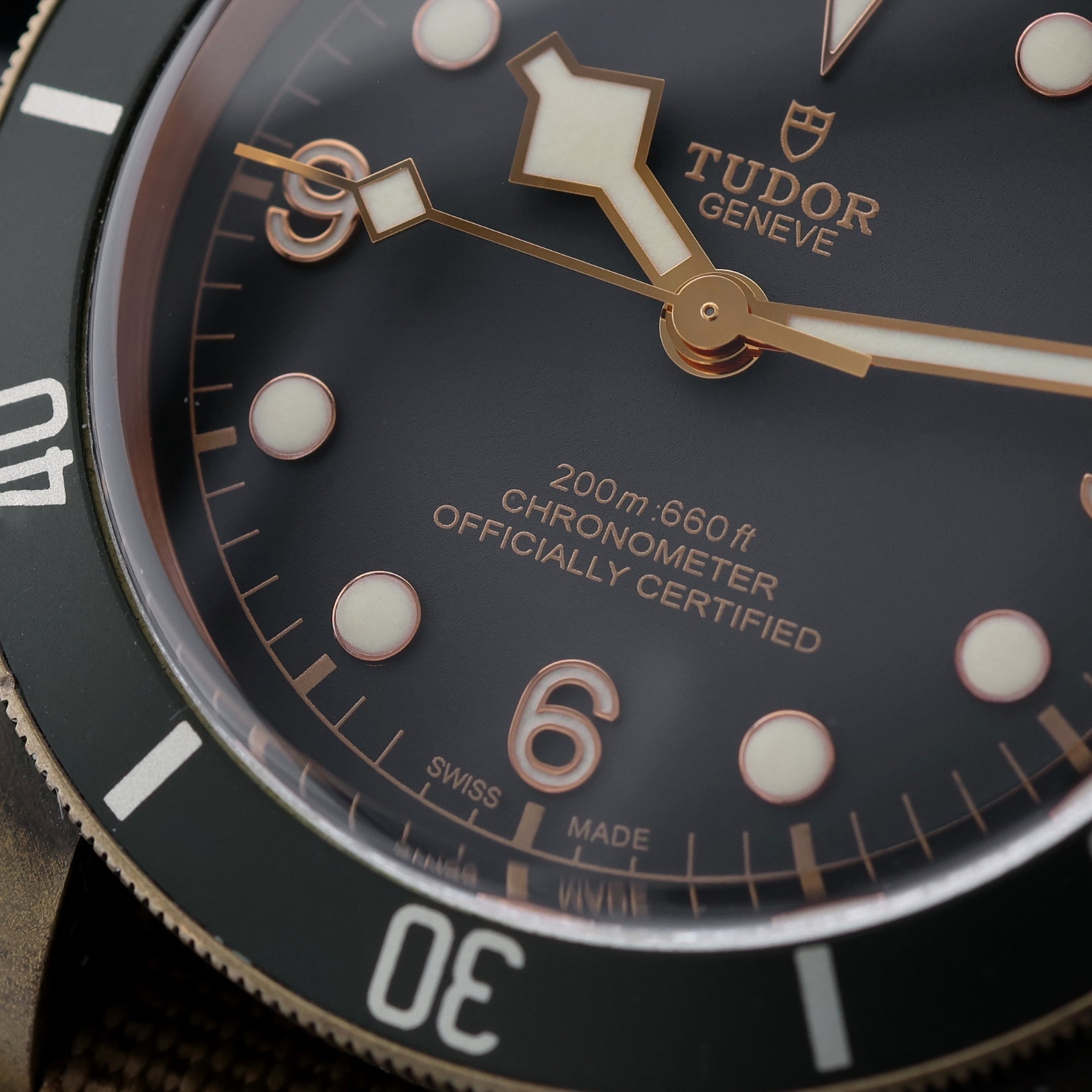 Tudor Black Bay Bronze, Schiefergrau Green, Ref. 79250BA, 11 - 2020, B+P - LUXUHRIA