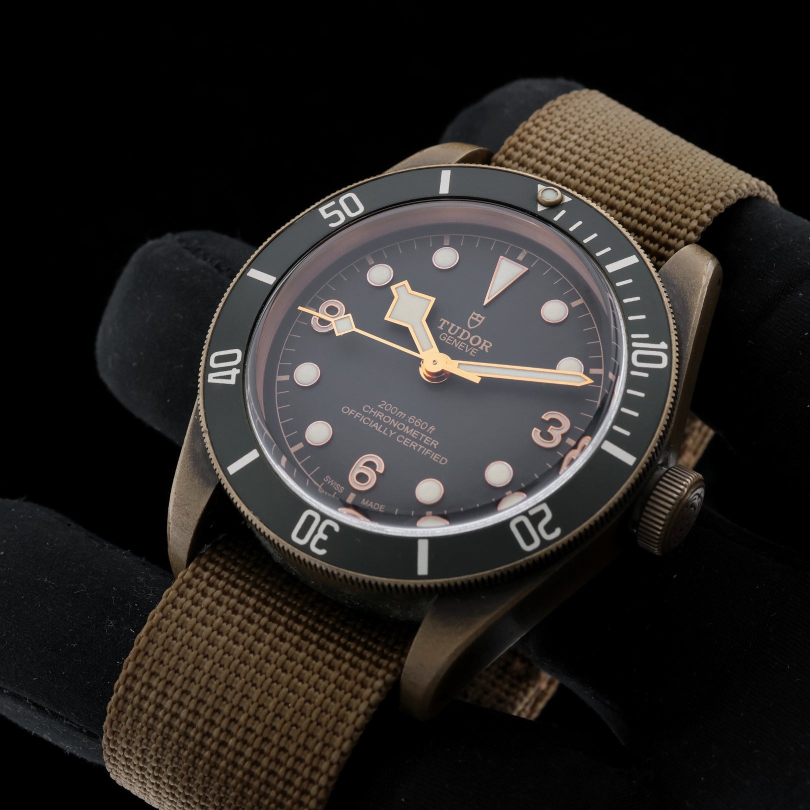 Tudor Black Bay Bronze, Schiefergrau Green, Ref. 79250BA, 11 - 2020, B+P - LUXUHRIA