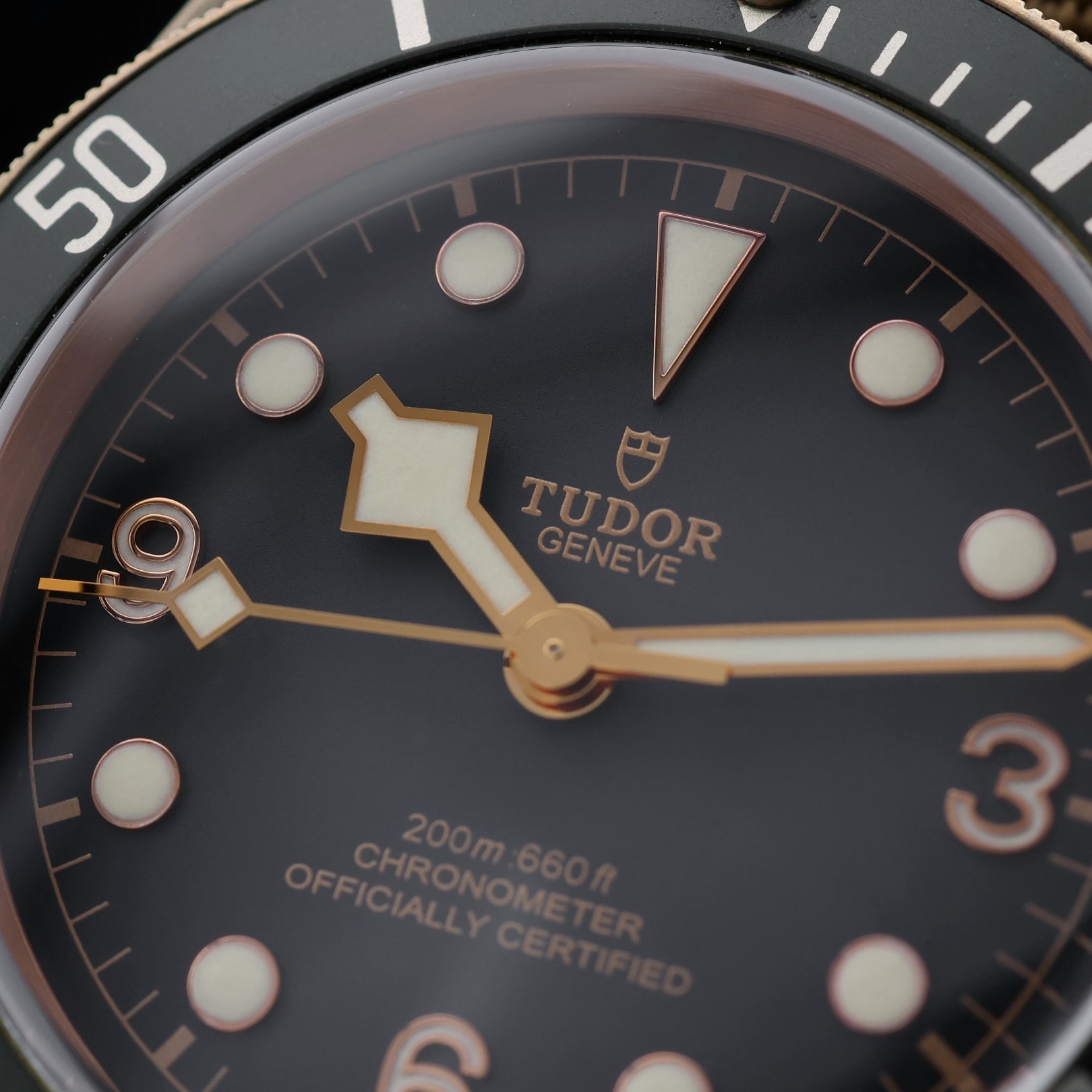 Tudor Black Bay Bronze, Schiefergrau Green, Ref. 79250BA, 11 - 2020, B+P - LUXUHRIA